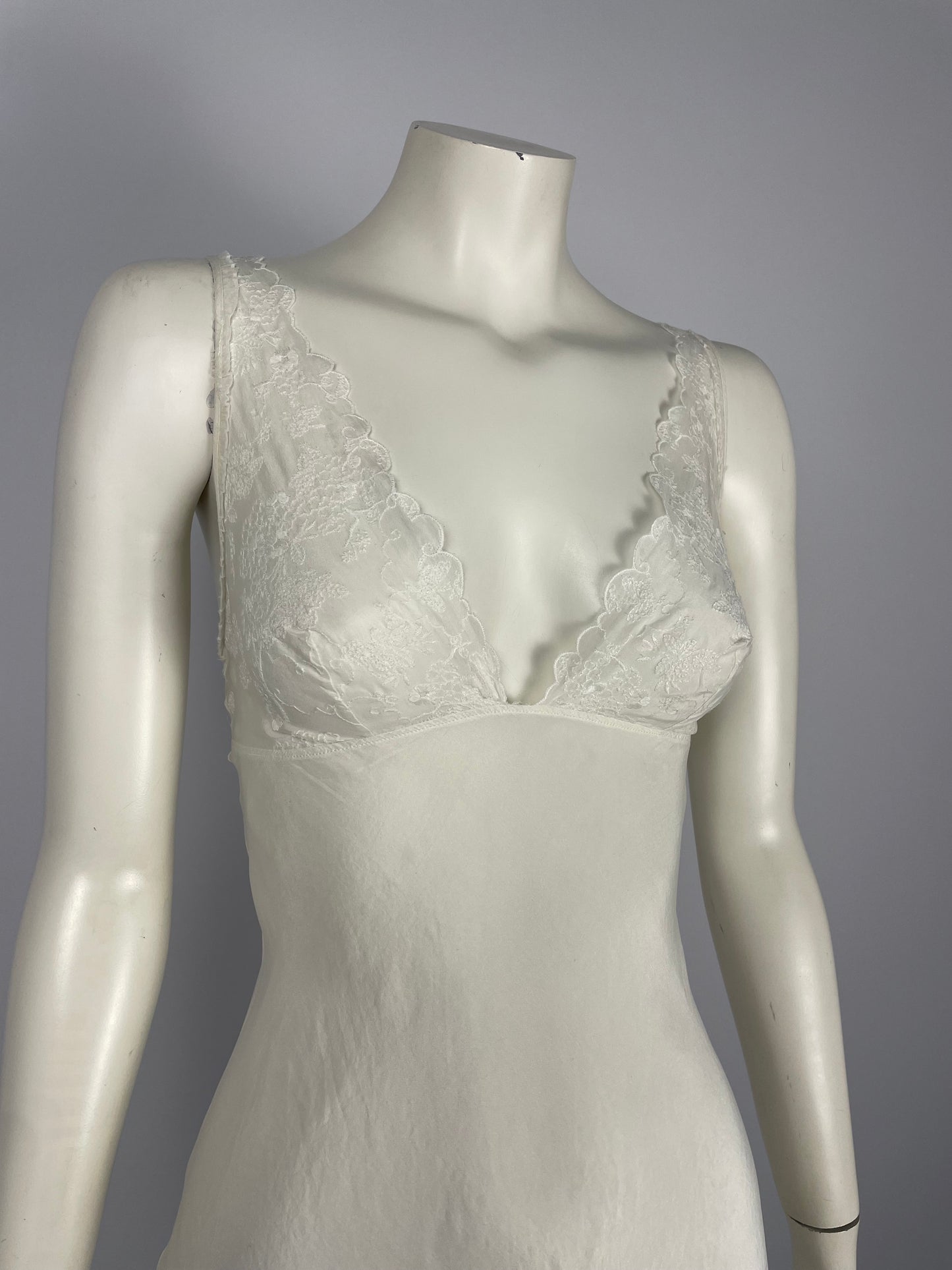 Dior by John Galliano bias cut lace dress