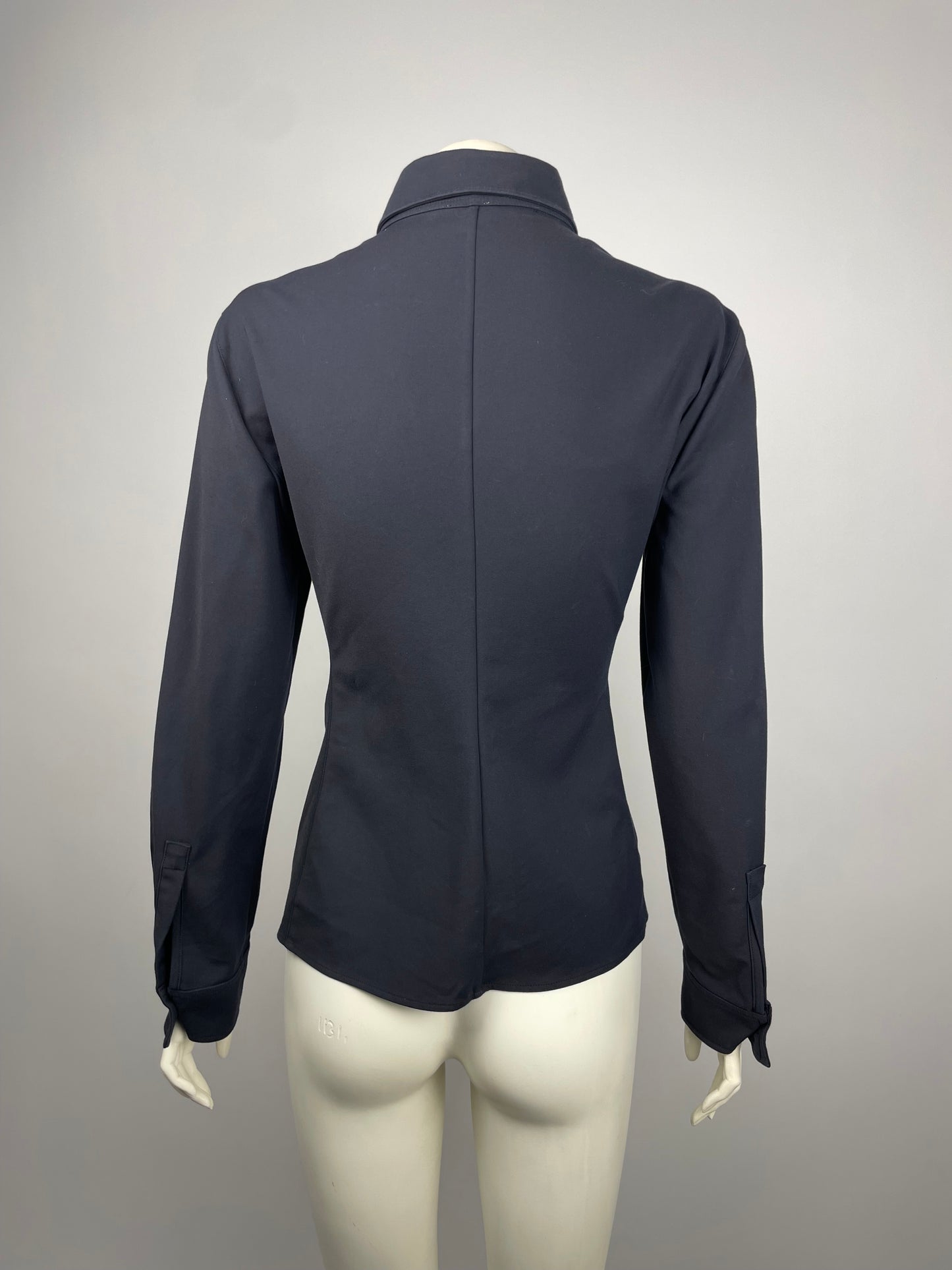 Armani Navy gathered jacket