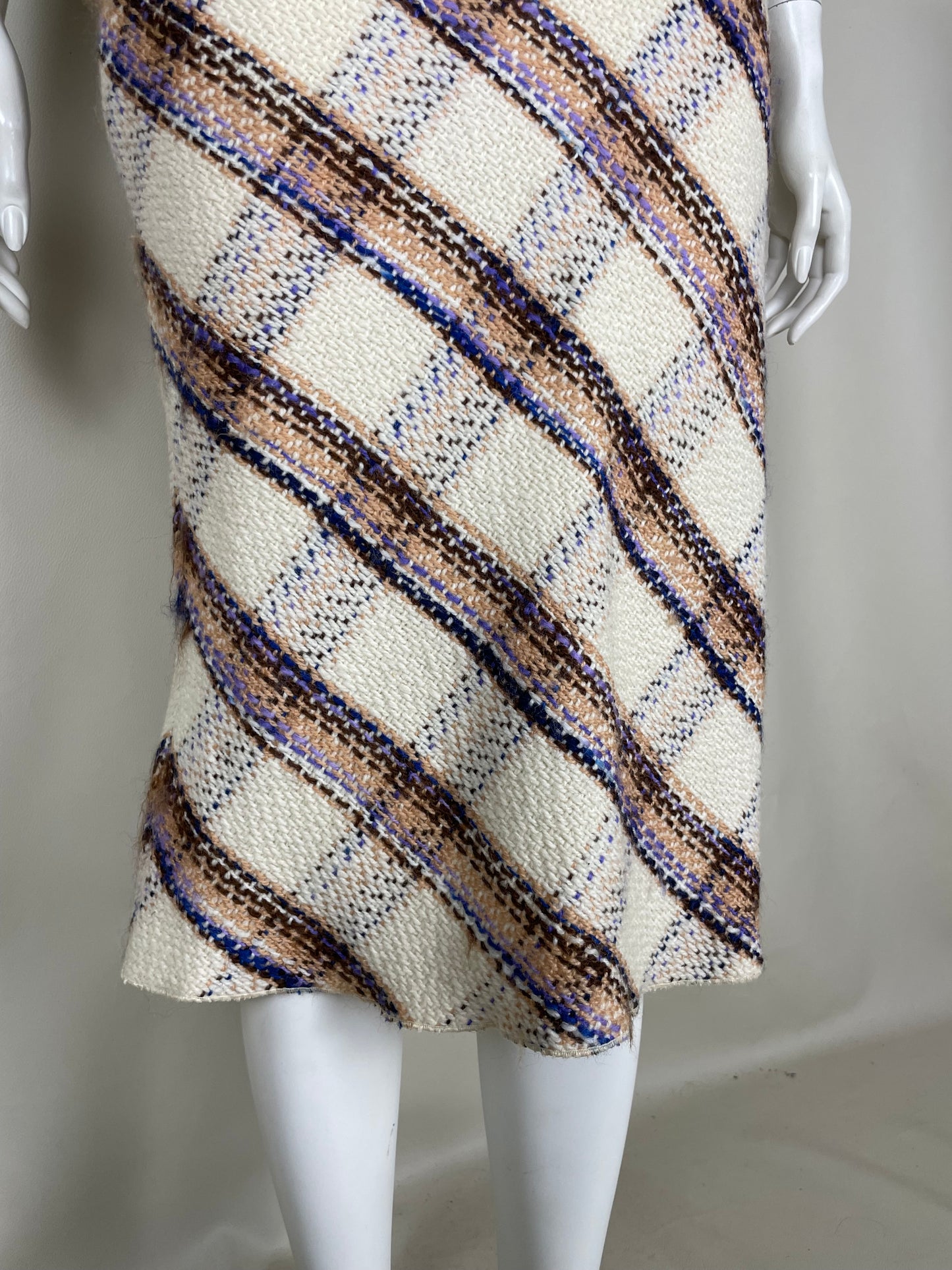 Miu Miu F/W 2000 Wool Skirt (M)