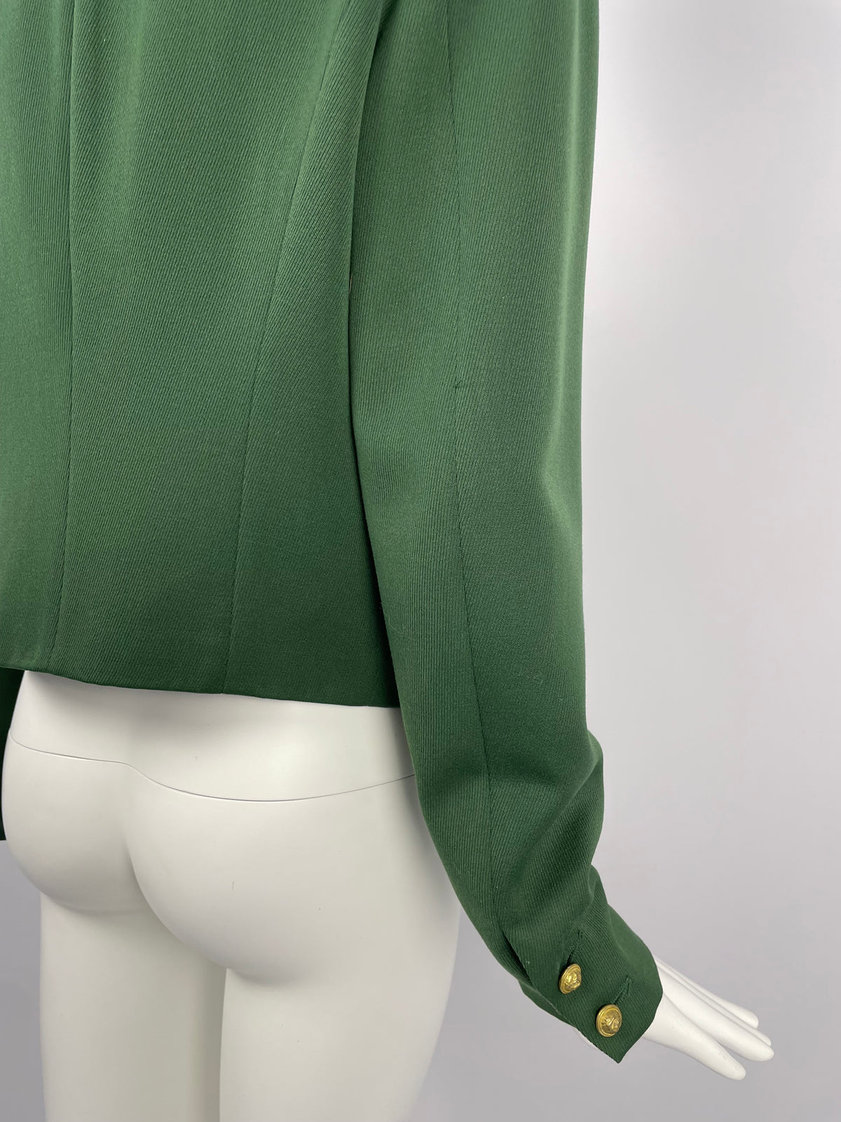Marithe closed 1980's double breasted napoleon jacket