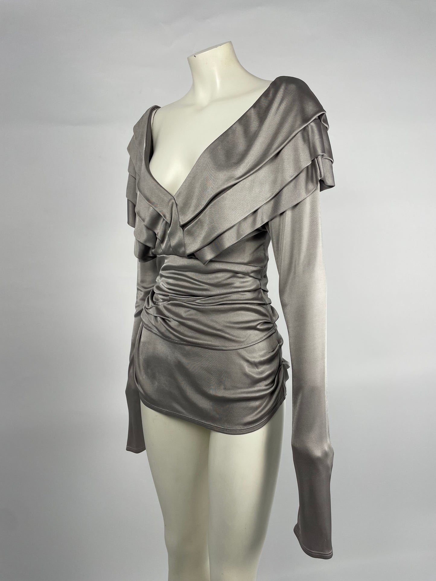 Dior by John Galliano F/W 2007 Pleated blouse