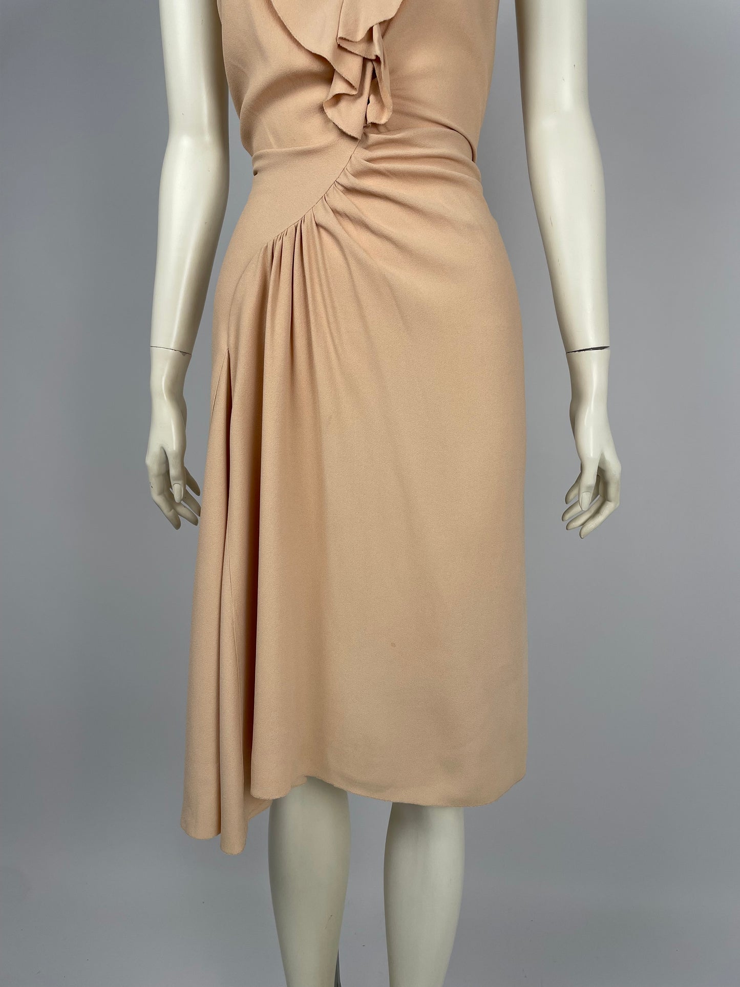 Prada S/S 2007 pink maxi dress.