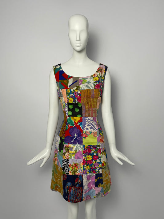 Dolce & Gabbana S/S 1993 Patchwork dress