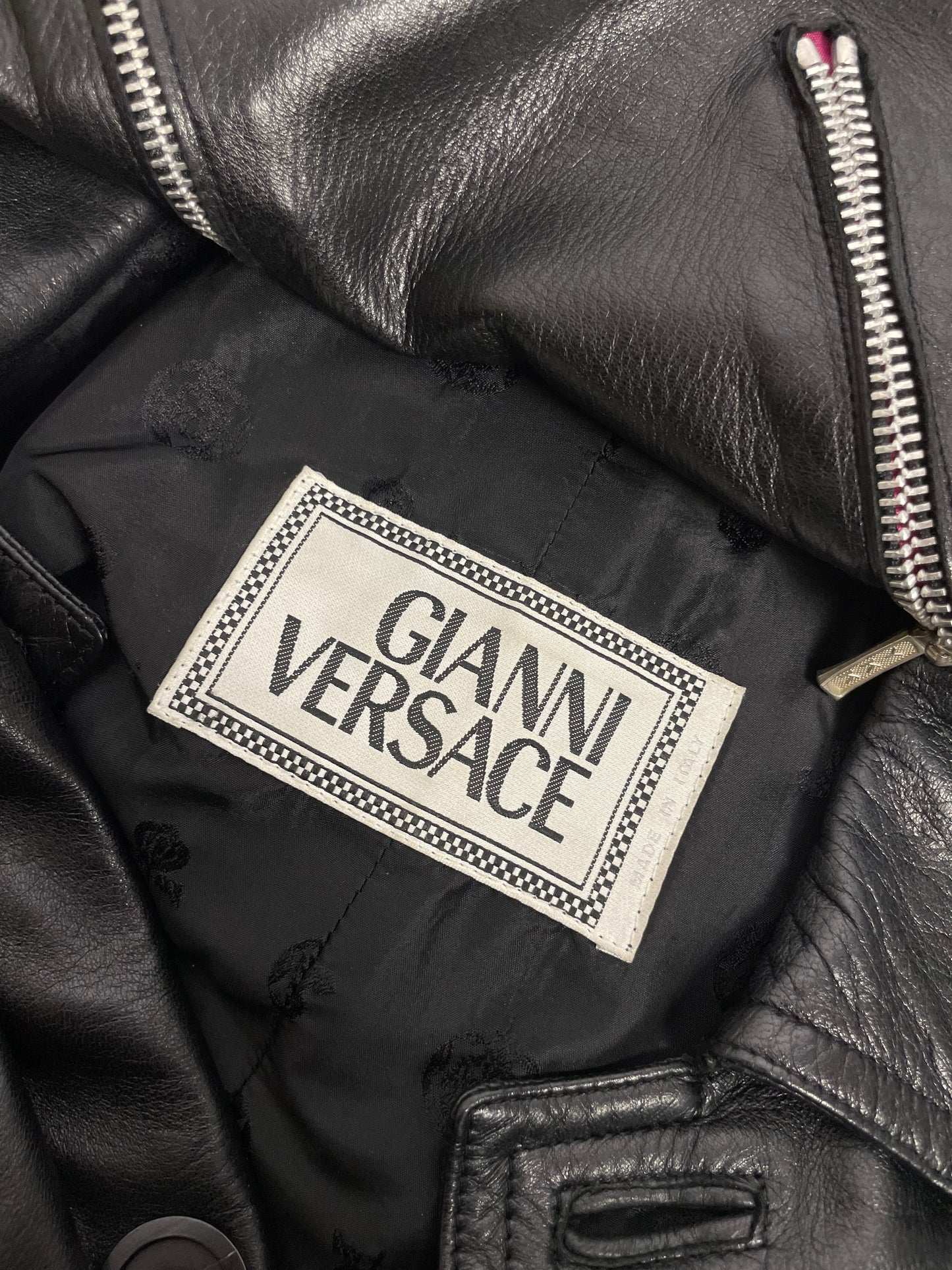 Gianni Versace Man F/W 1998 Soft Leather Coat