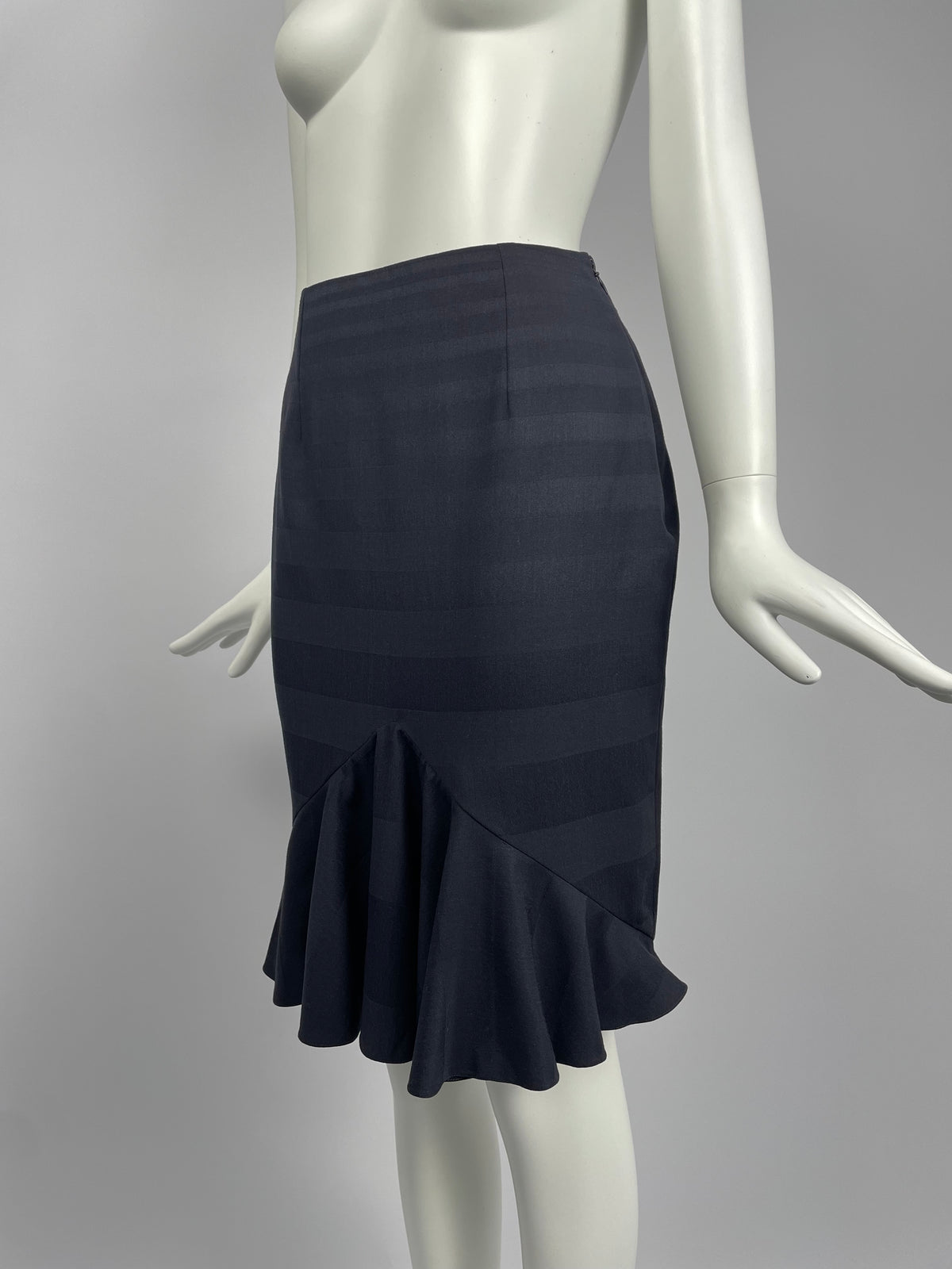 Dior by John Galliano 2000's flared mini skirt