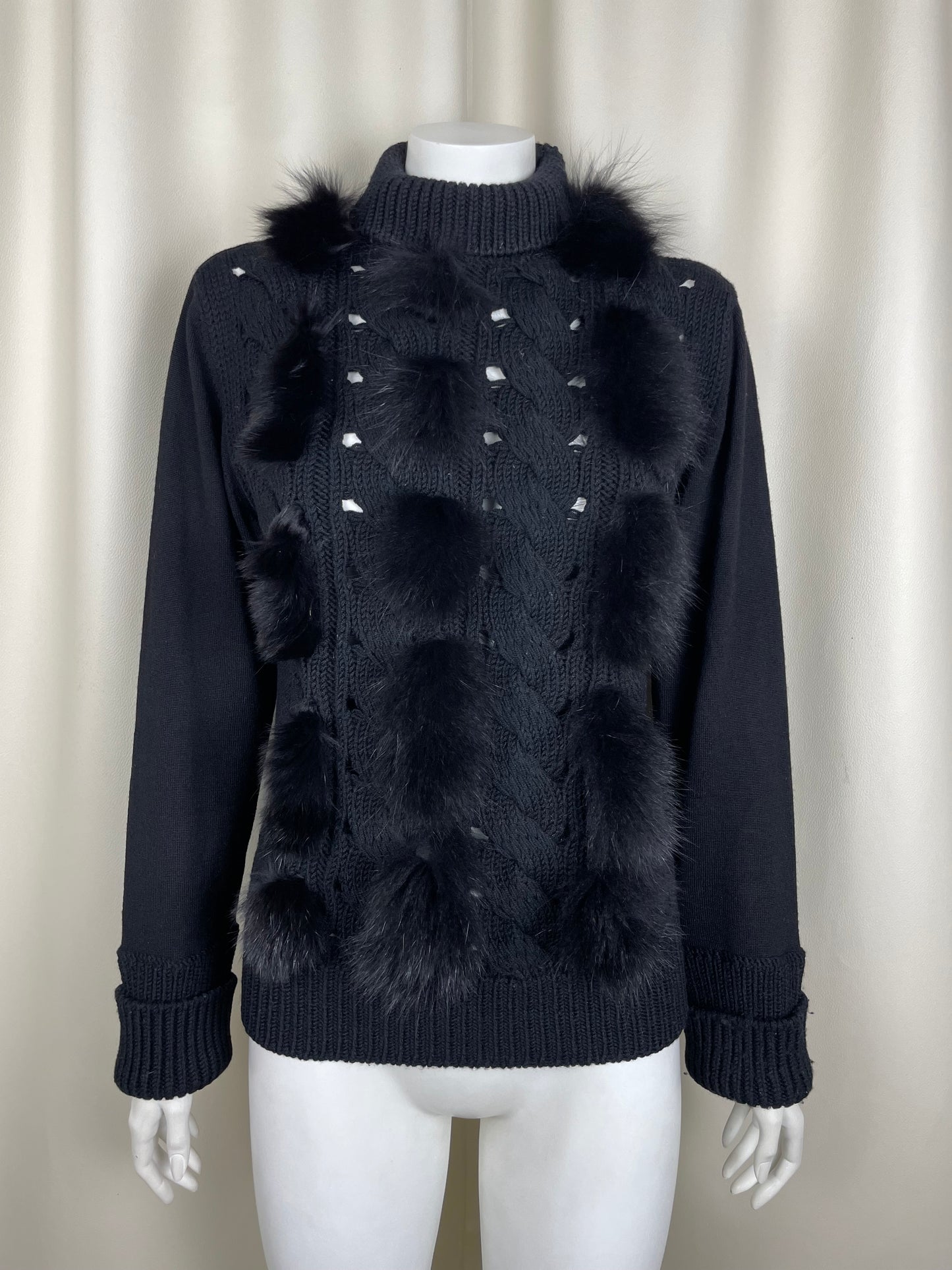 Georges Rech Fur Sweater (L)