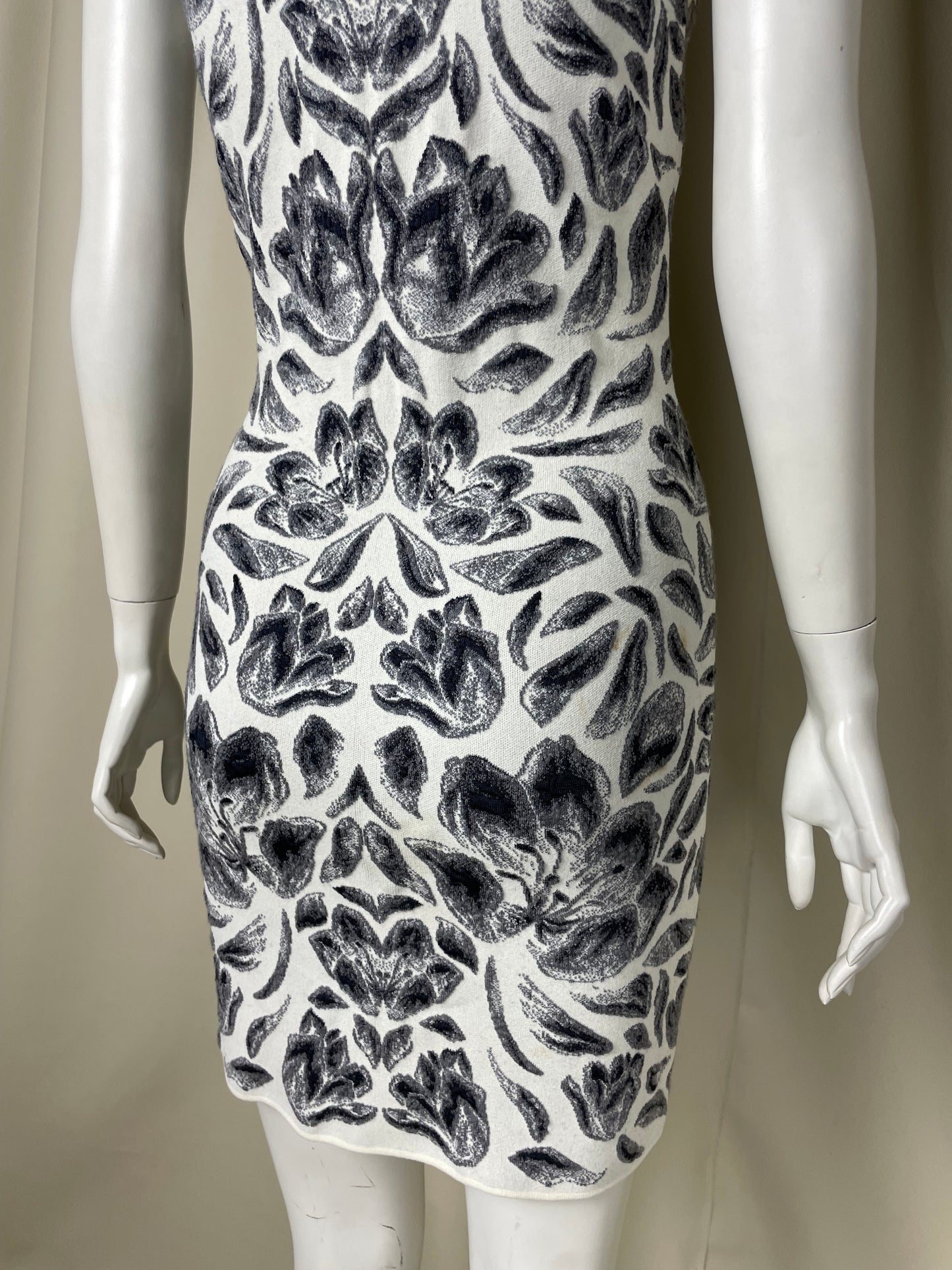 Alexander McQueen 2000’s Knit Printed Dress (S)