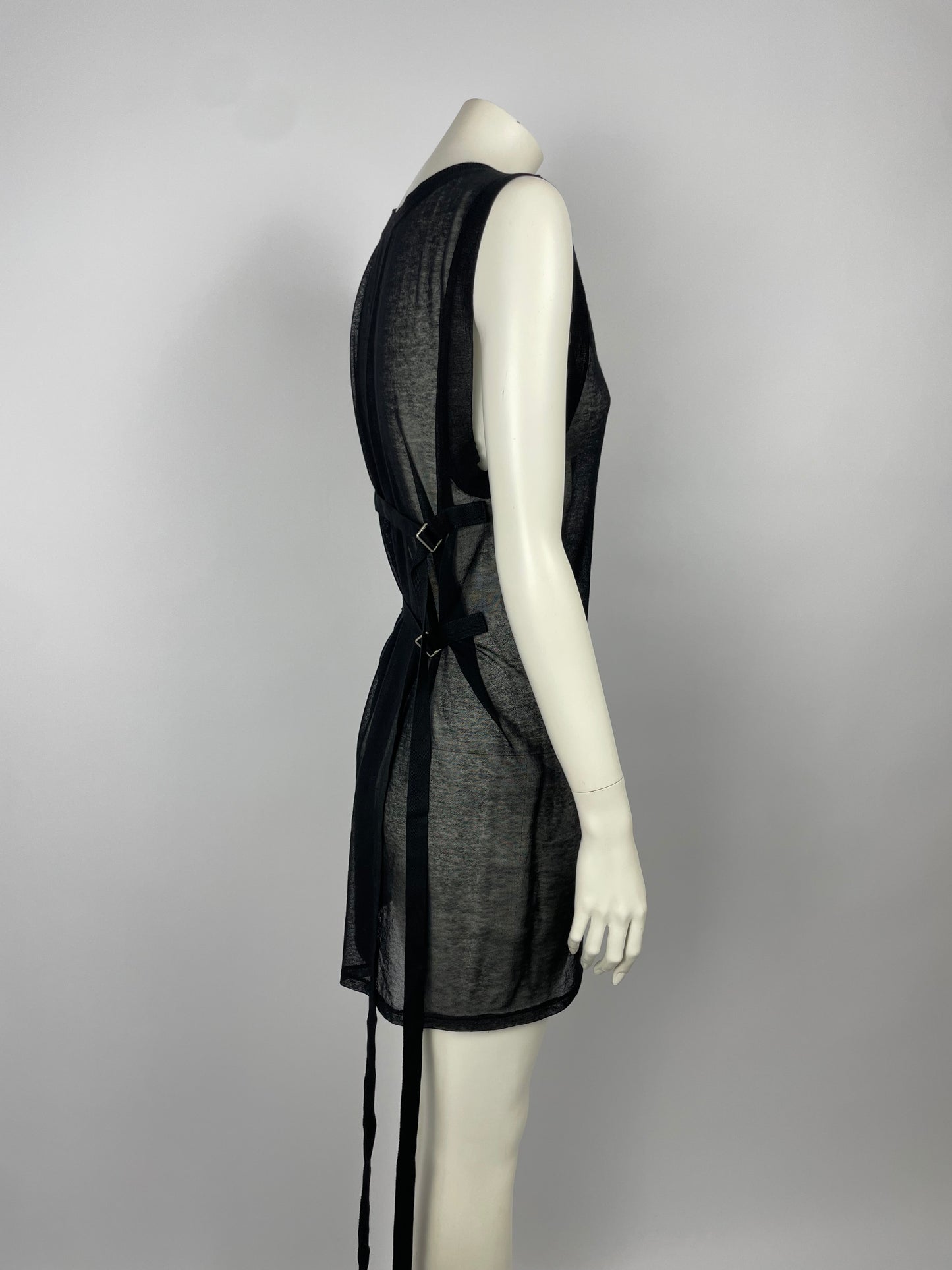 Ann Demeulemeester Tied Mini Dress