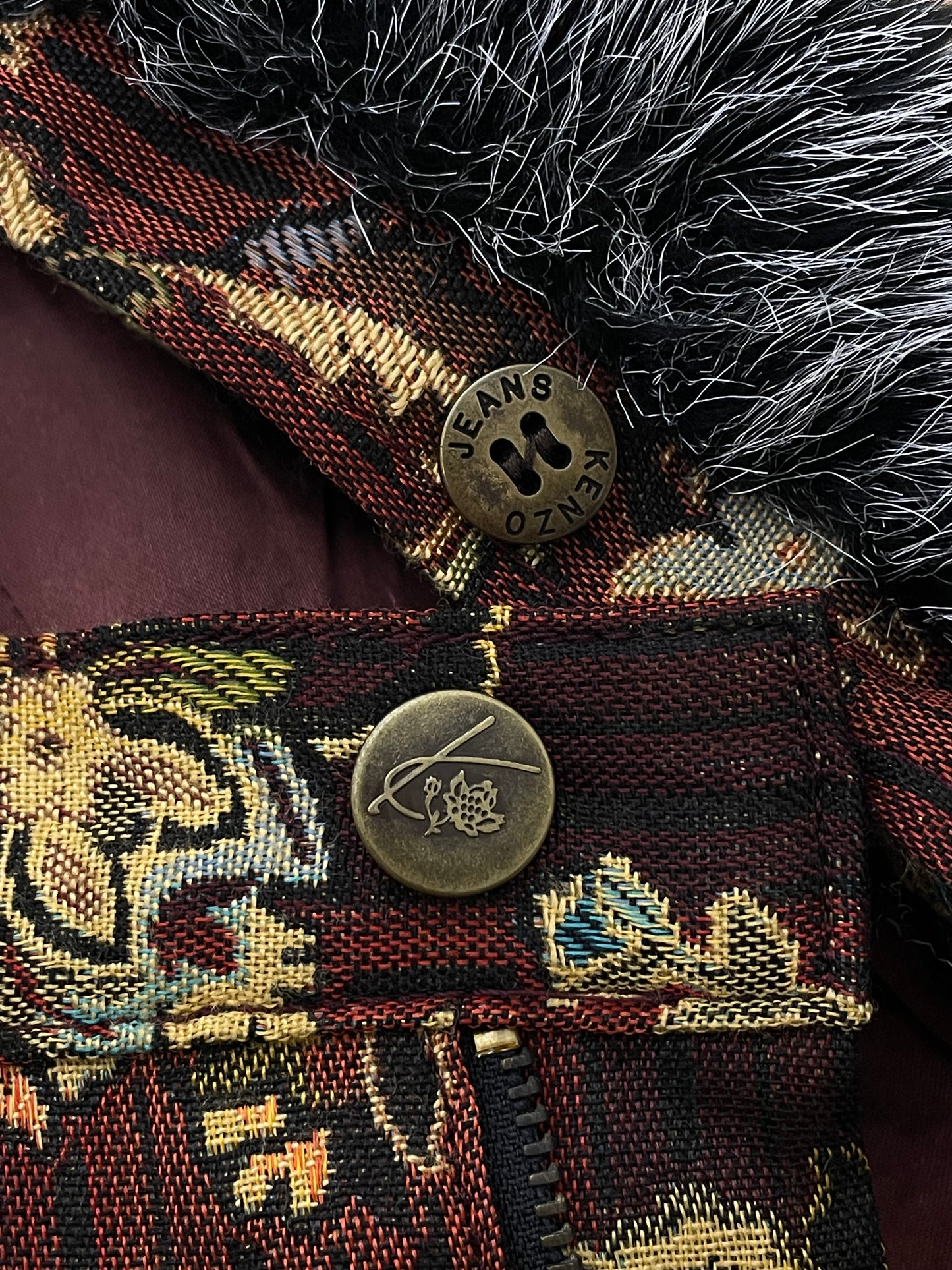 Kenzo jacquard suit