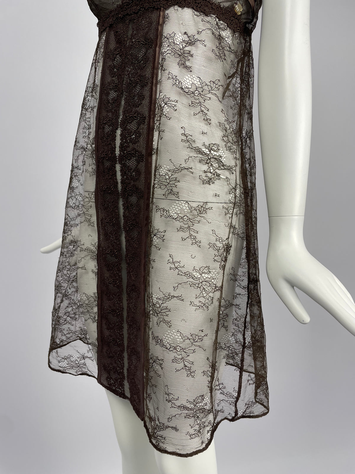 Dior by John Galliano 2000’s lingerie dress