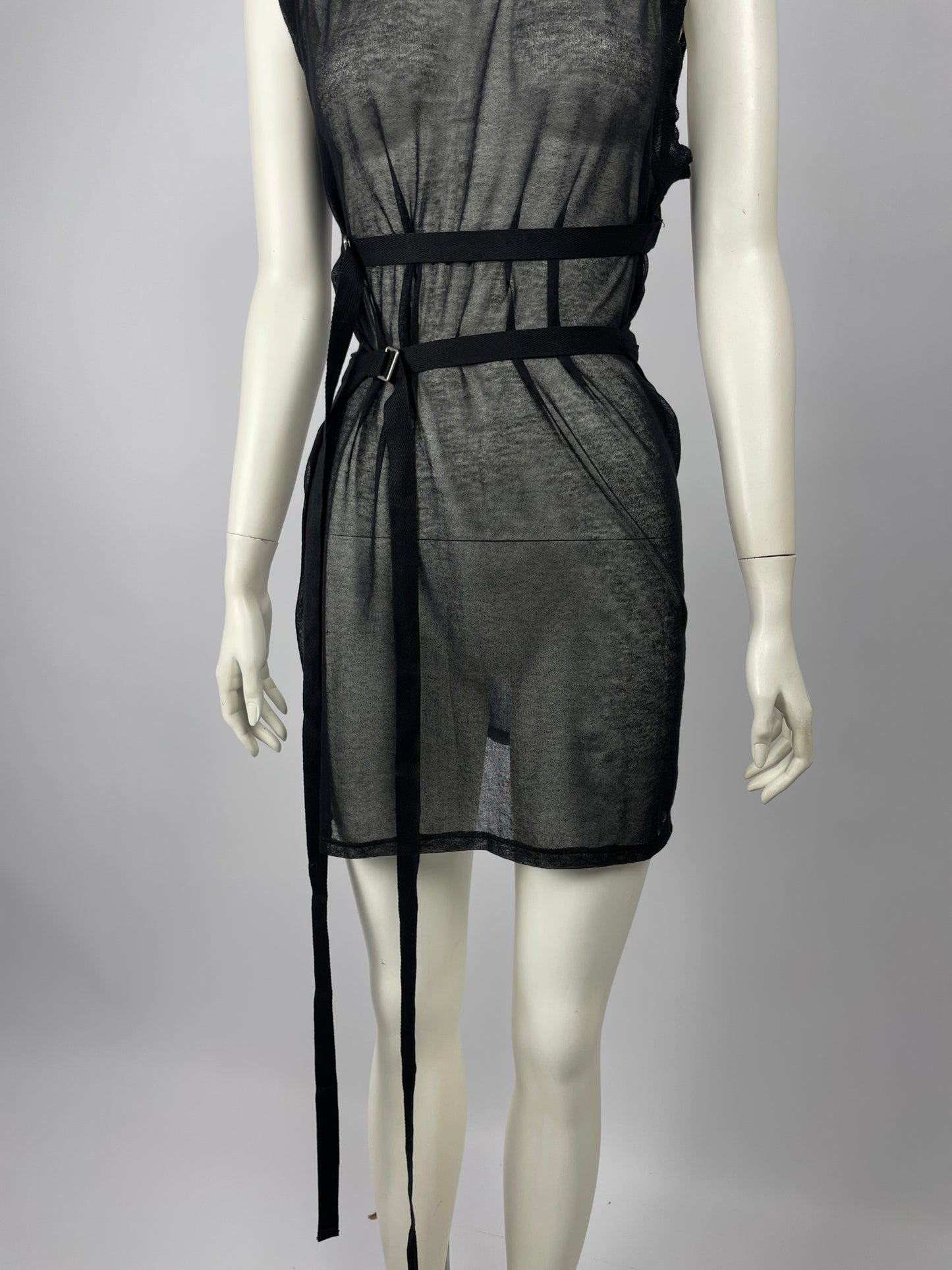 Ann Demeulemeester Tied Mini Dress