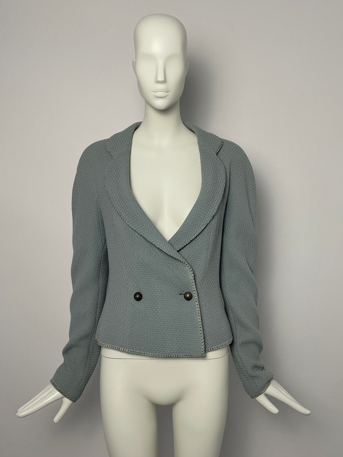 Dior by John Galliano F/W 1997 Bar knit jacket