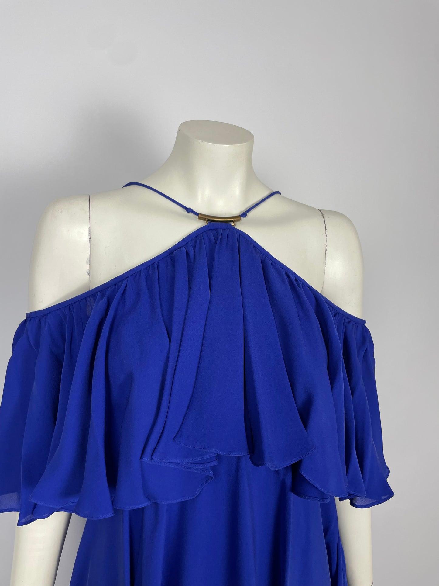 Plein Sud Silk Mini Dress