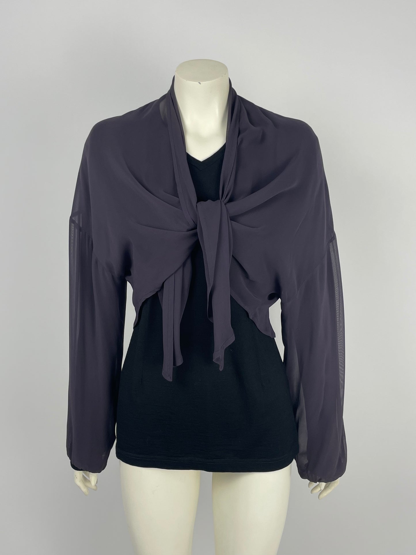 Dolce & Gabbana early 1990’s Double layer tie sweater