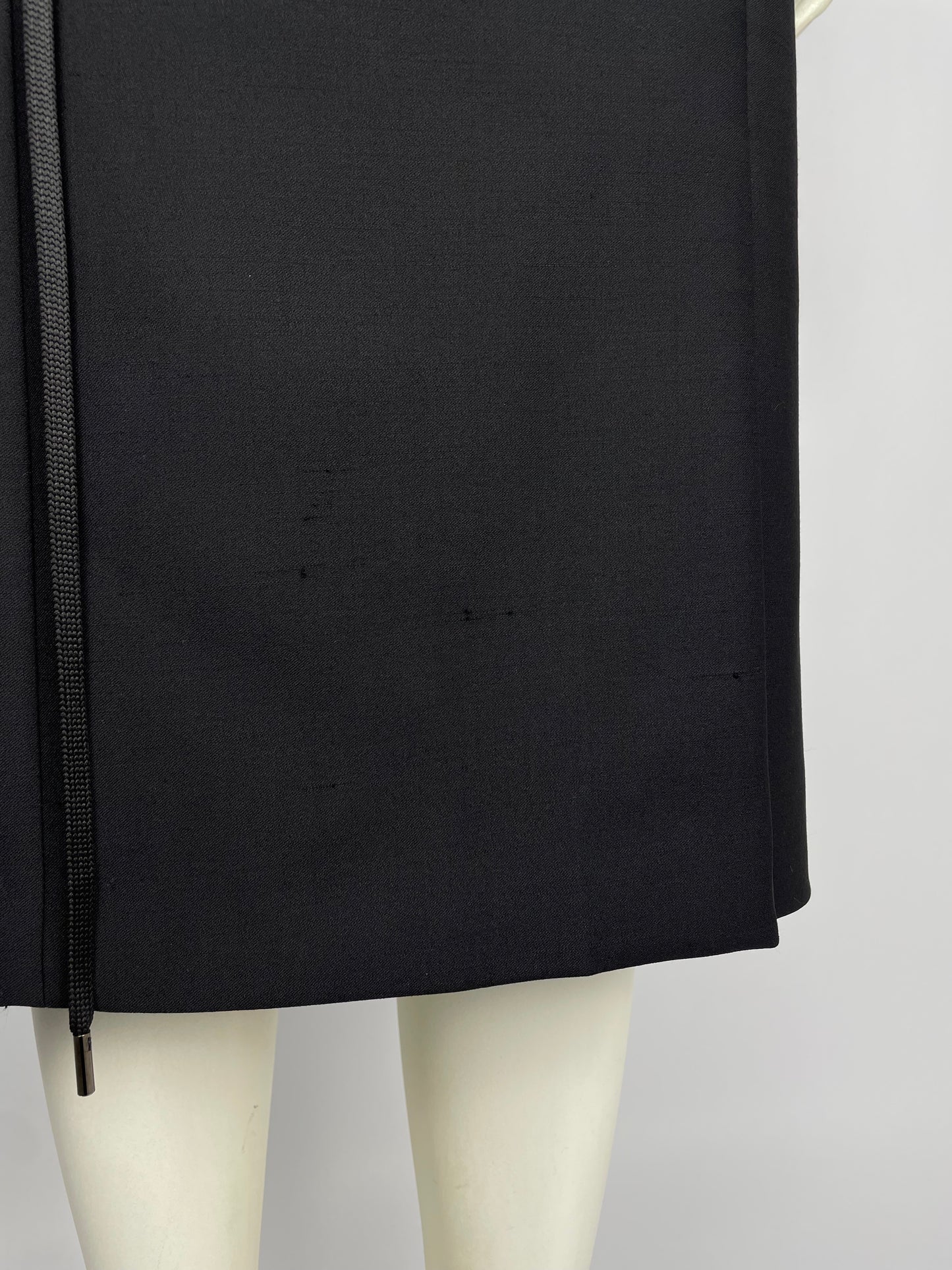 Dior by John Galliano bondage maxi skirt.