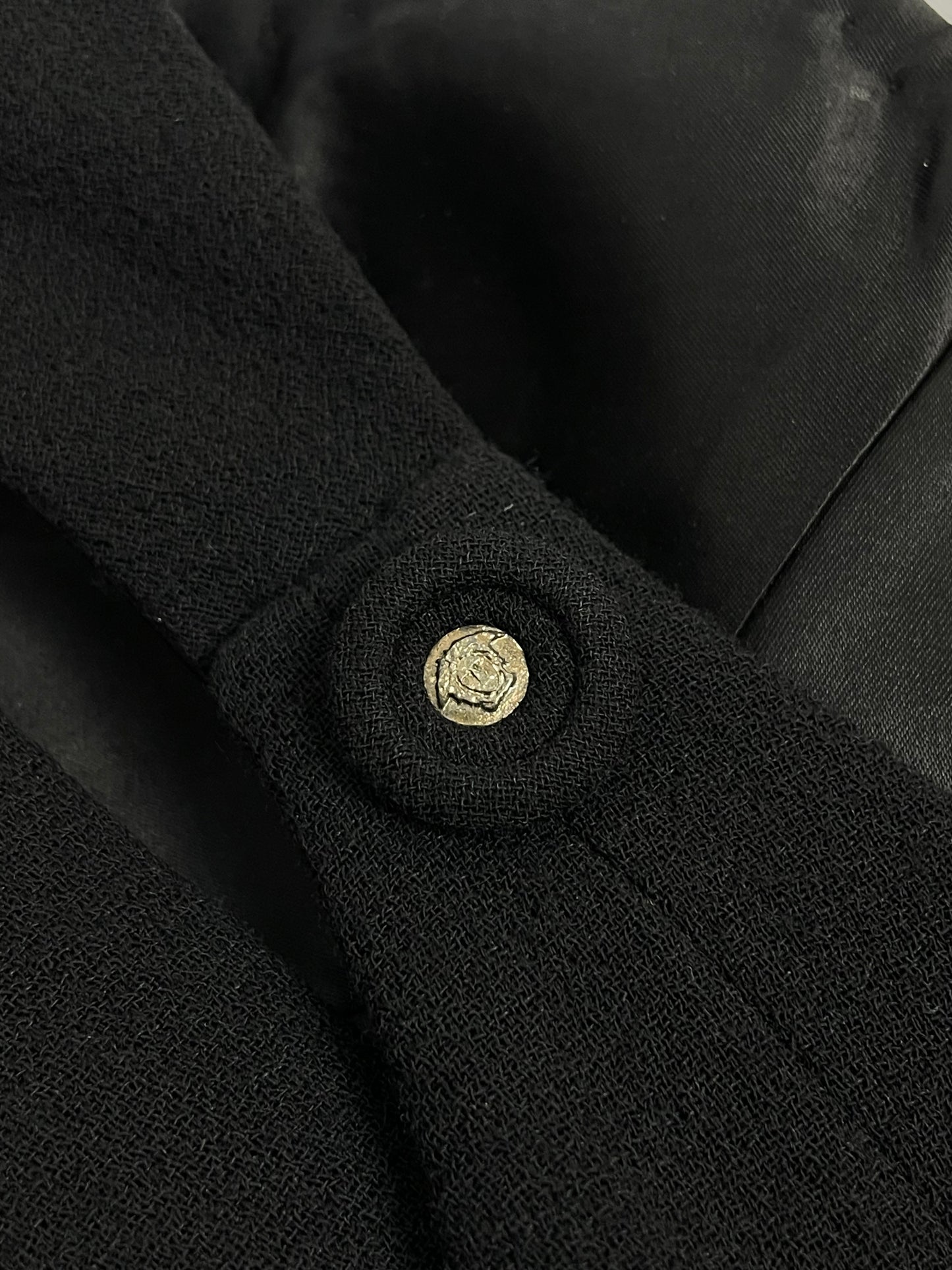 Gianni Versace Couture F/W 1995 wool dress.