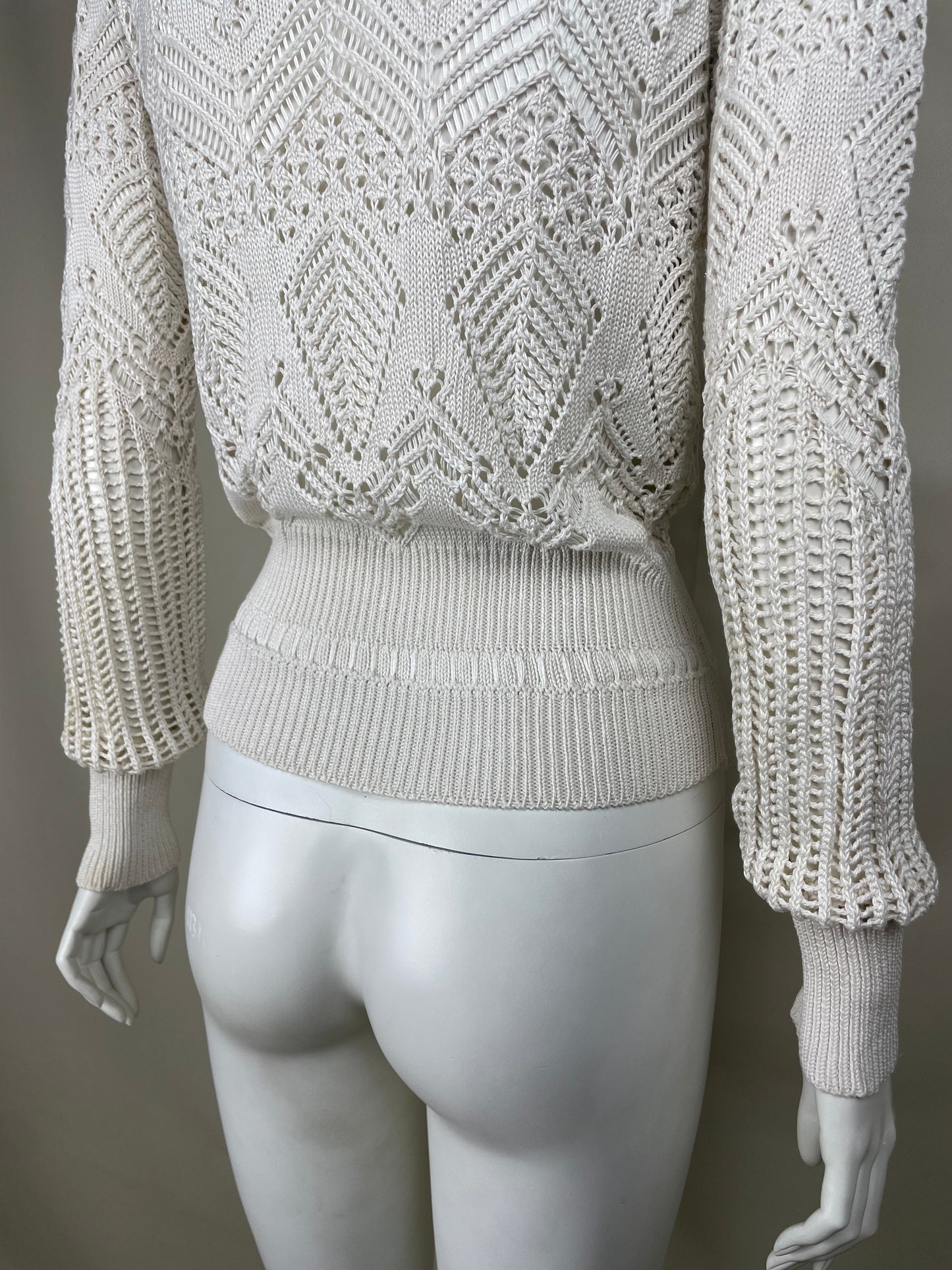 Jean Paul Gaultier Lace Cardigan (S)