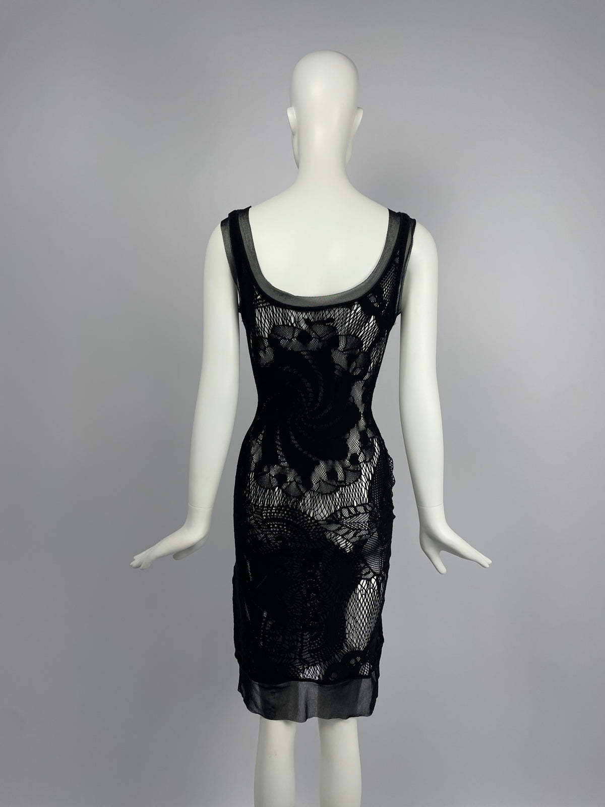 Jean Paul Gaultier S/S 2008 lace dress