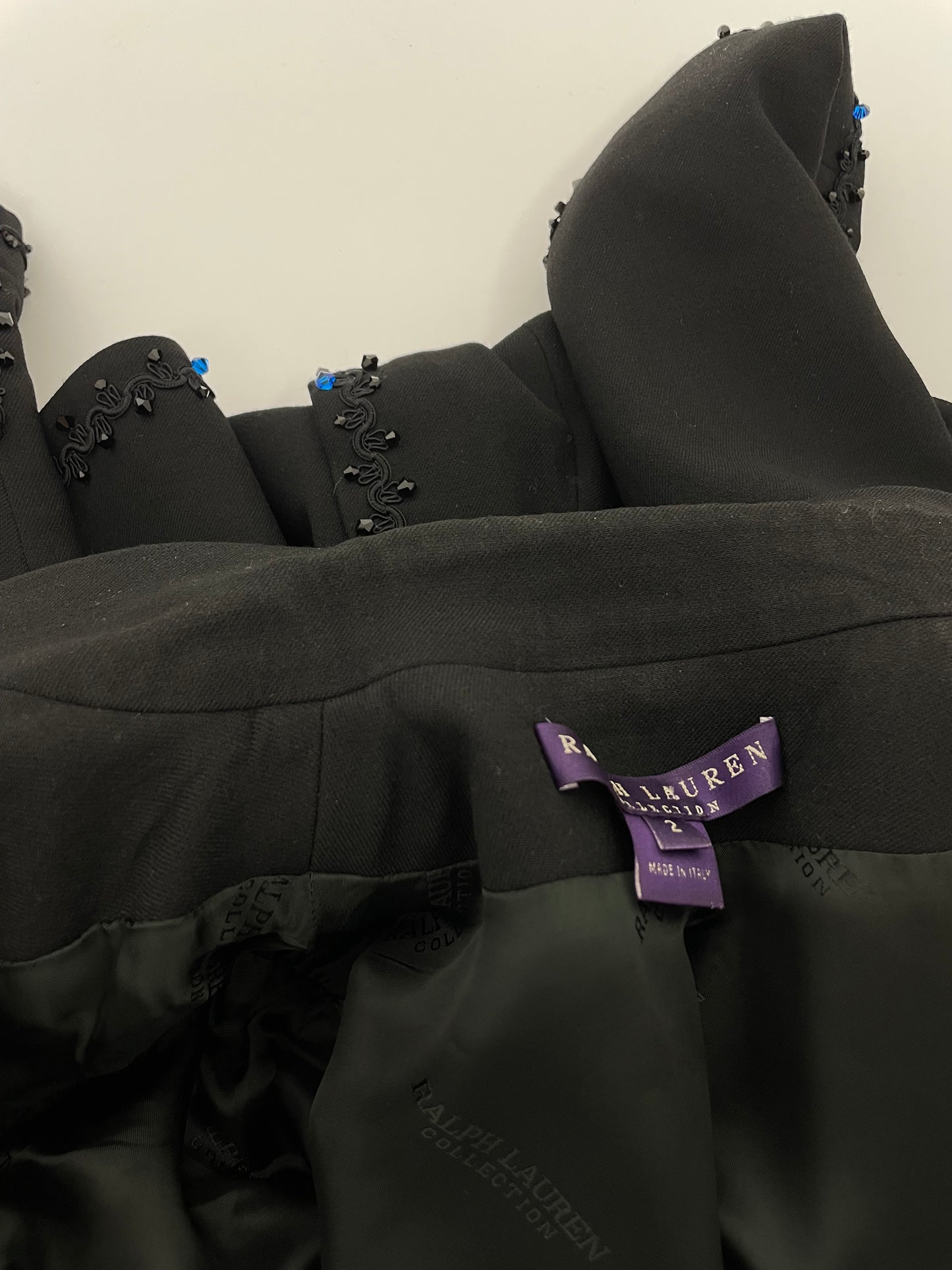 Ralph Lauren Purple Label 2000’s Pianist tail blazer.
