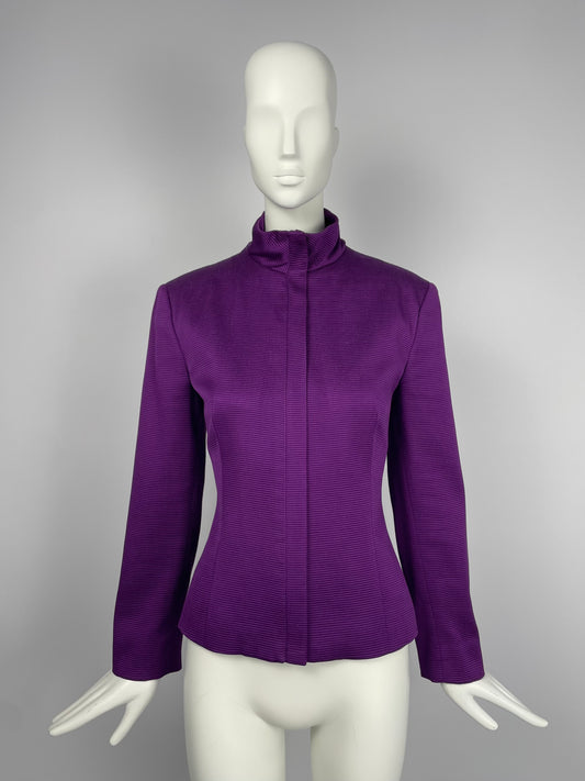 Gianni Versace Couture 1990's Corduroy moto jacket