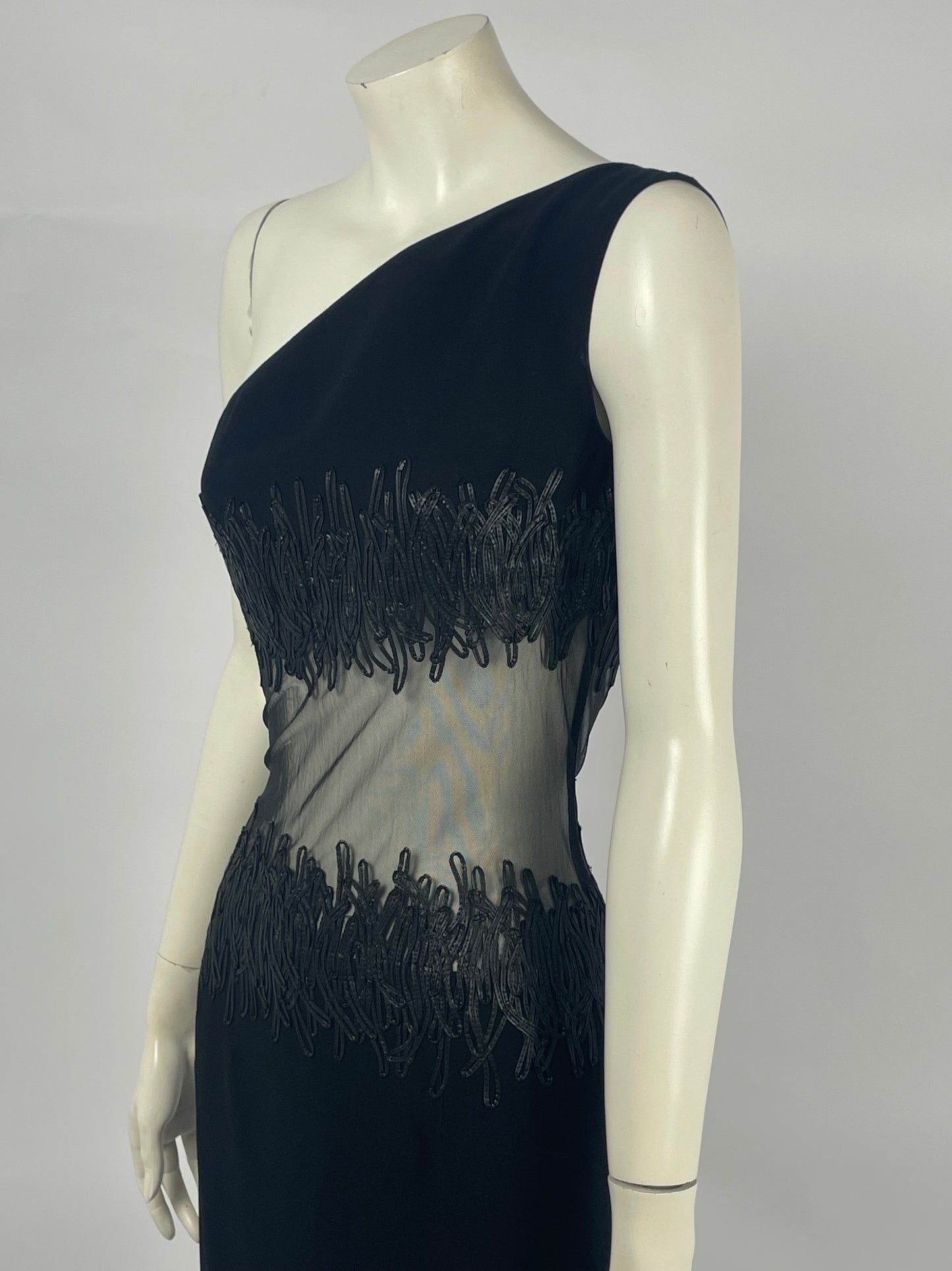 Gai Mattiolo 1990’s transparent gown
