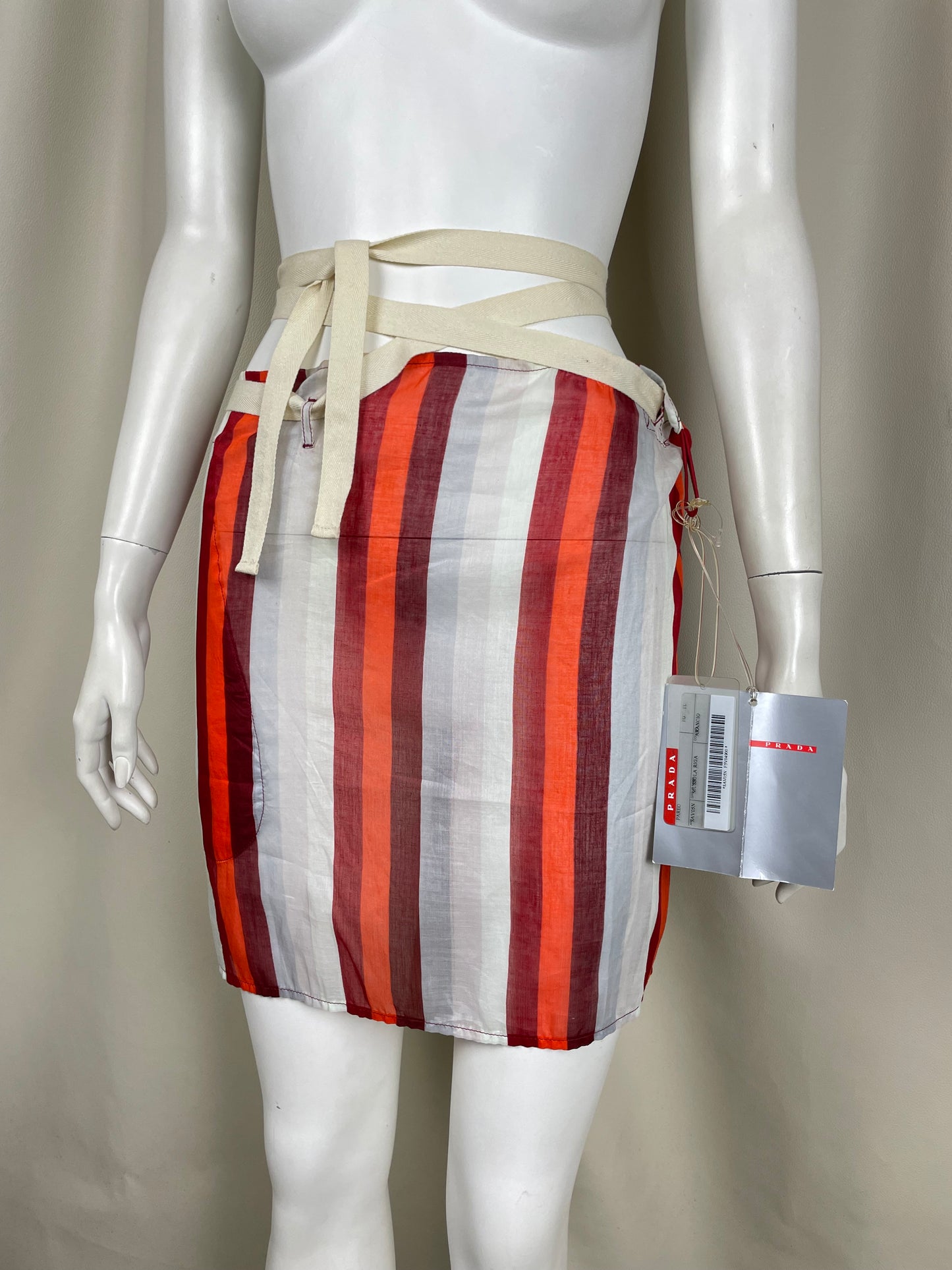 Prada Sport Tied Skirt (M)