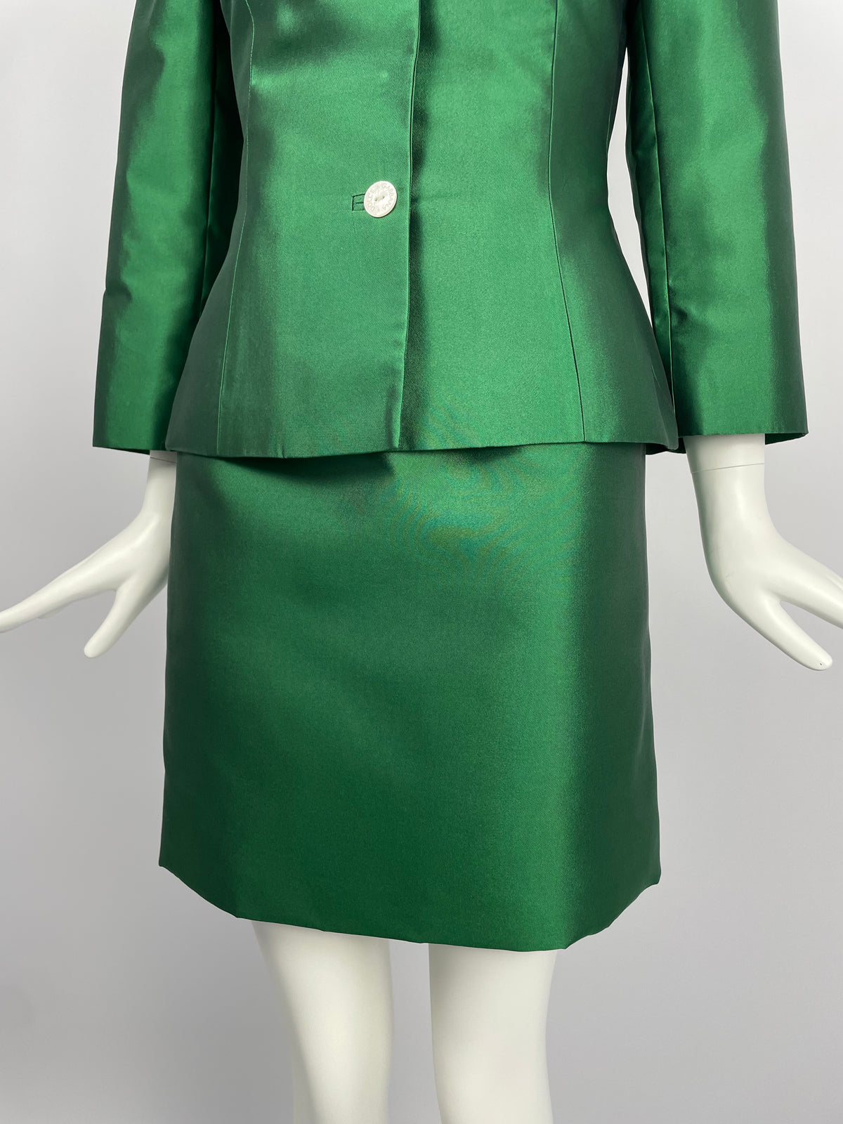 Dolce & Gabbana S/S 1996 Naomi satin suit