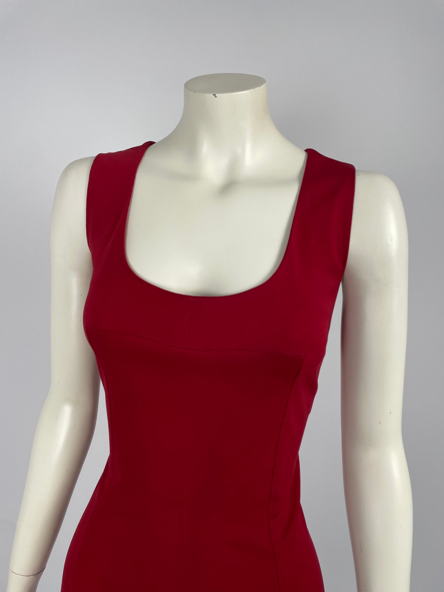 Dolce & Gabbana 1990’s wide neckline mini dress.