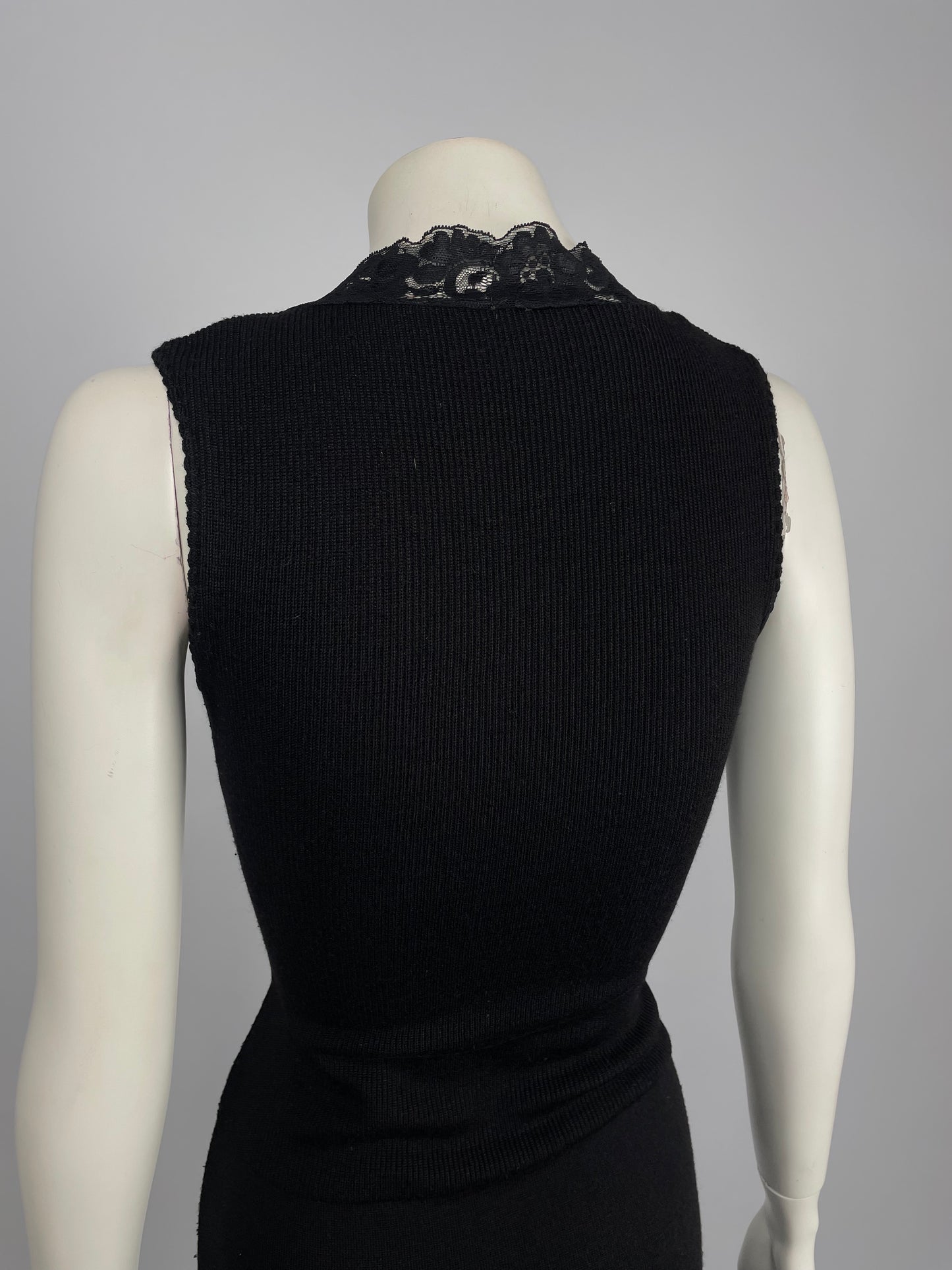 Dolce & Gabbana 2000’s Square neckline knit dress