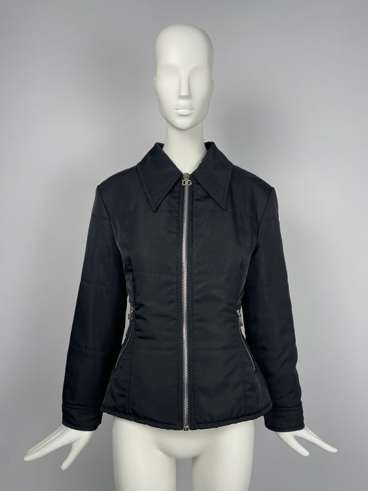 Dolce & Gabbana F/W 1994 Nylon cropped jacket