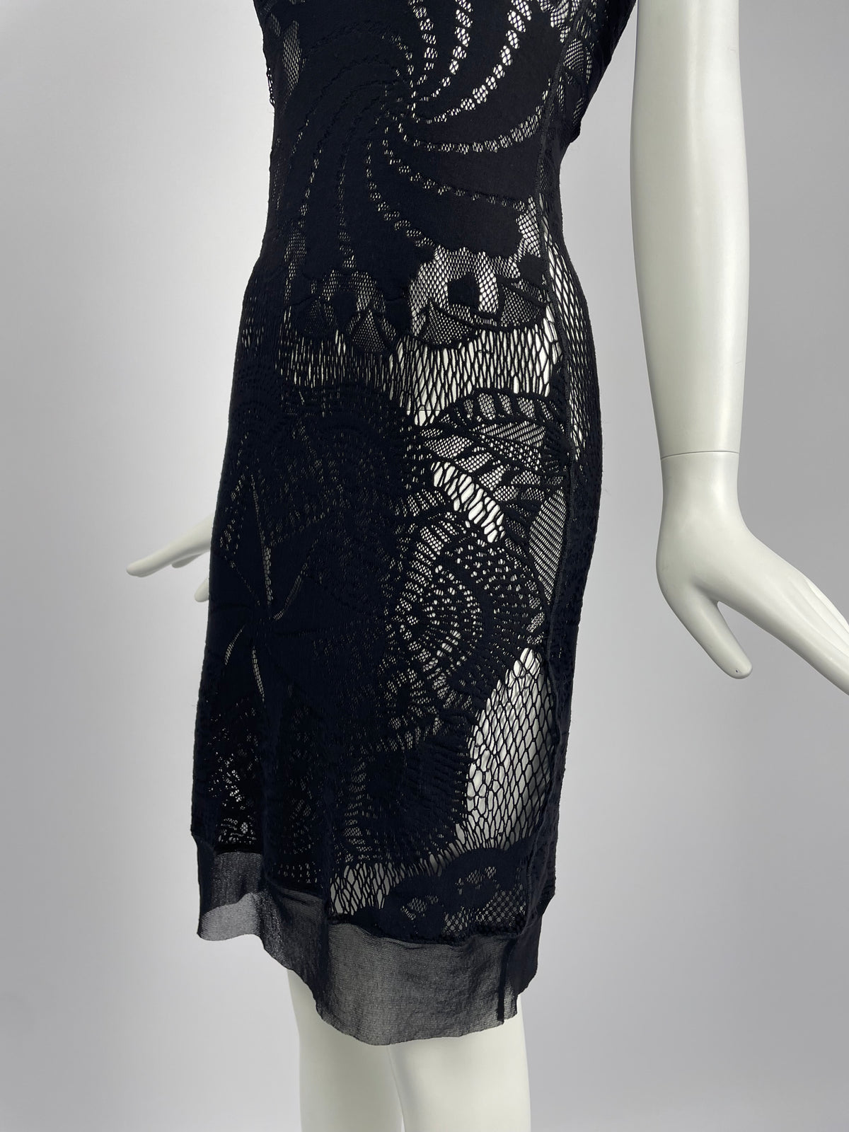 Jean Paul Gaultier S/S 2008 lace dress