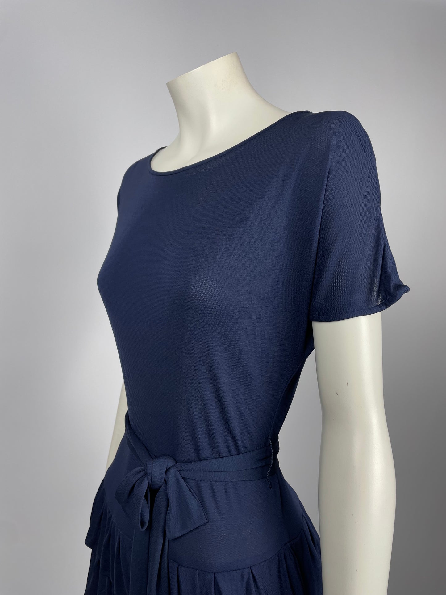 Dior by John Galliano 2009 Cruise belt blouse.