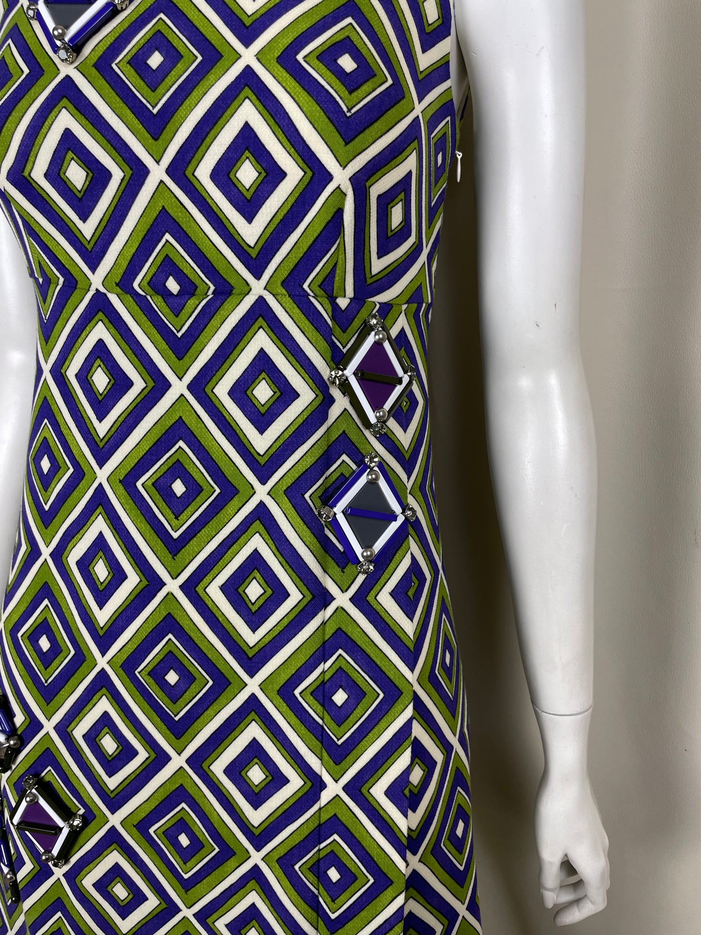 Prada F/W 2012 Resin Applique dress