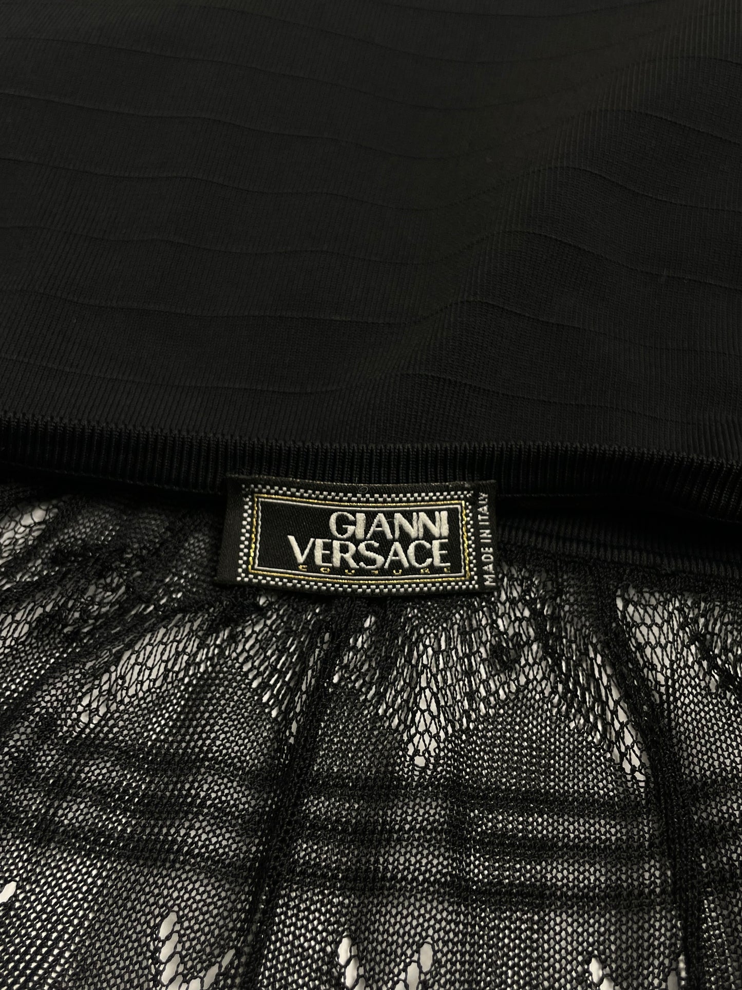 Gianni Versace 1990’s Lace Mini Skirt
