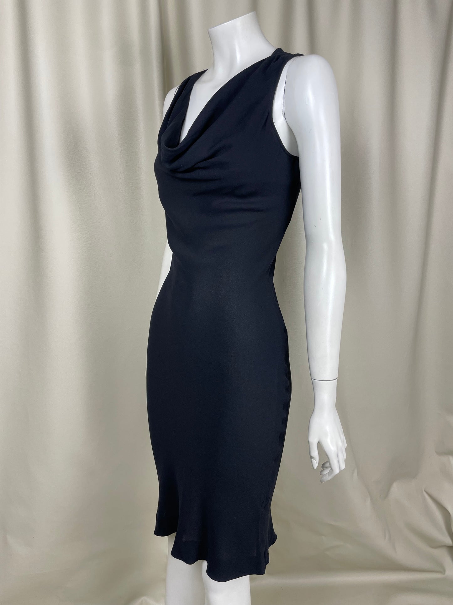 Saint Laurent by Tom Ford S/S 2001 Silk Bias Cut Dress (M)