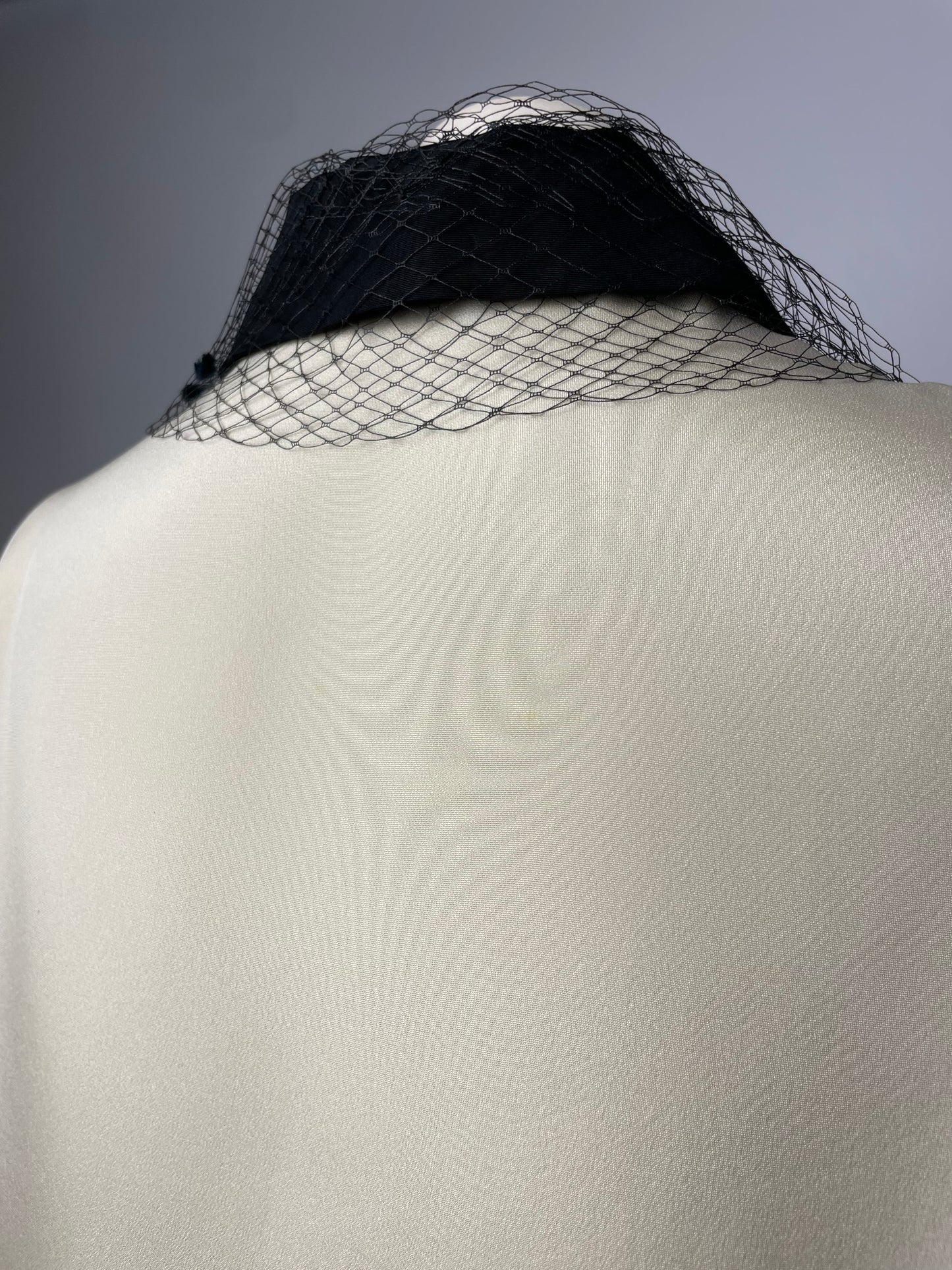 Gianni Versace F/W 1989 Silk and lace shirt