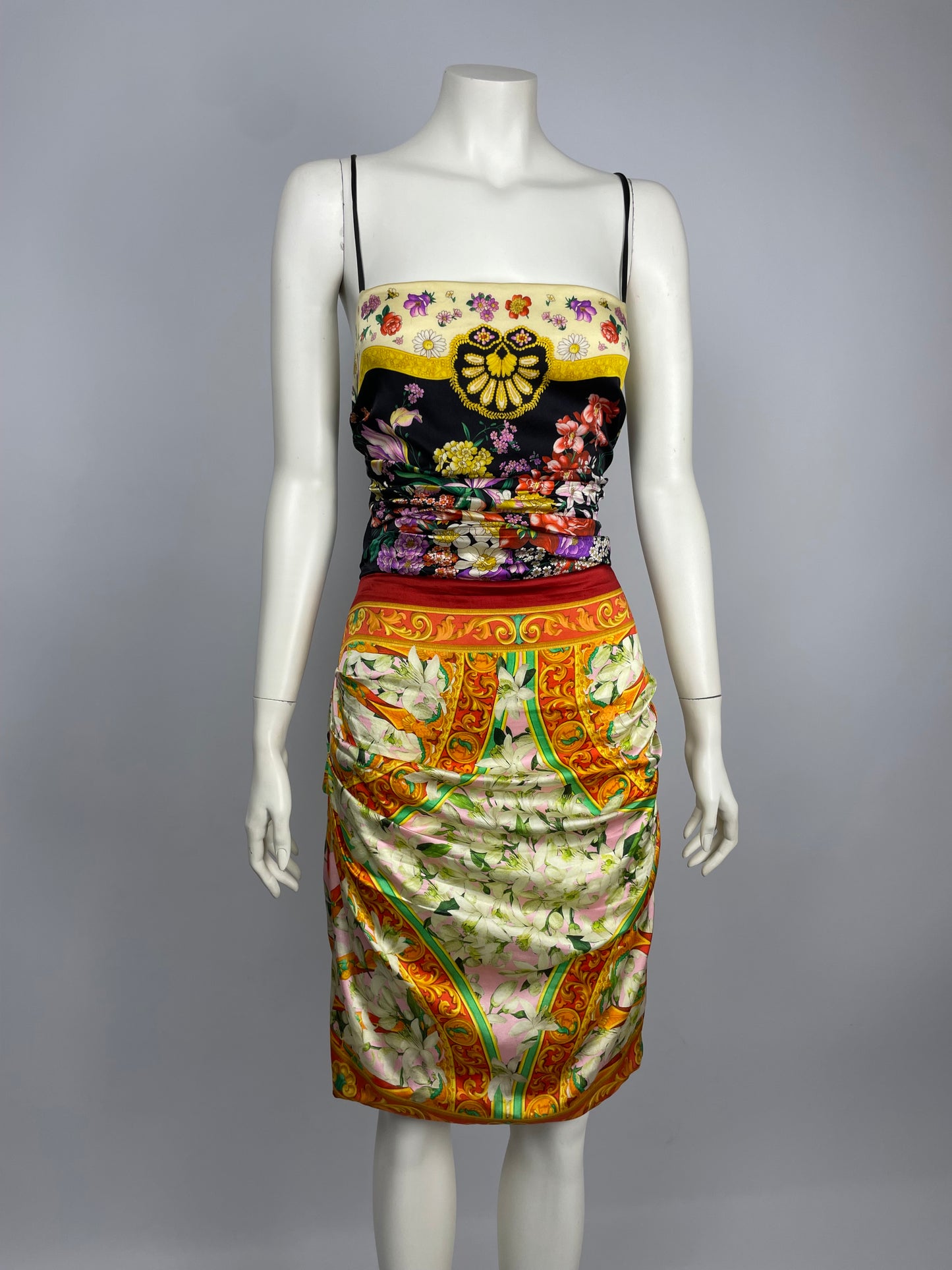 Dolce Gabbana Flower Print Dress