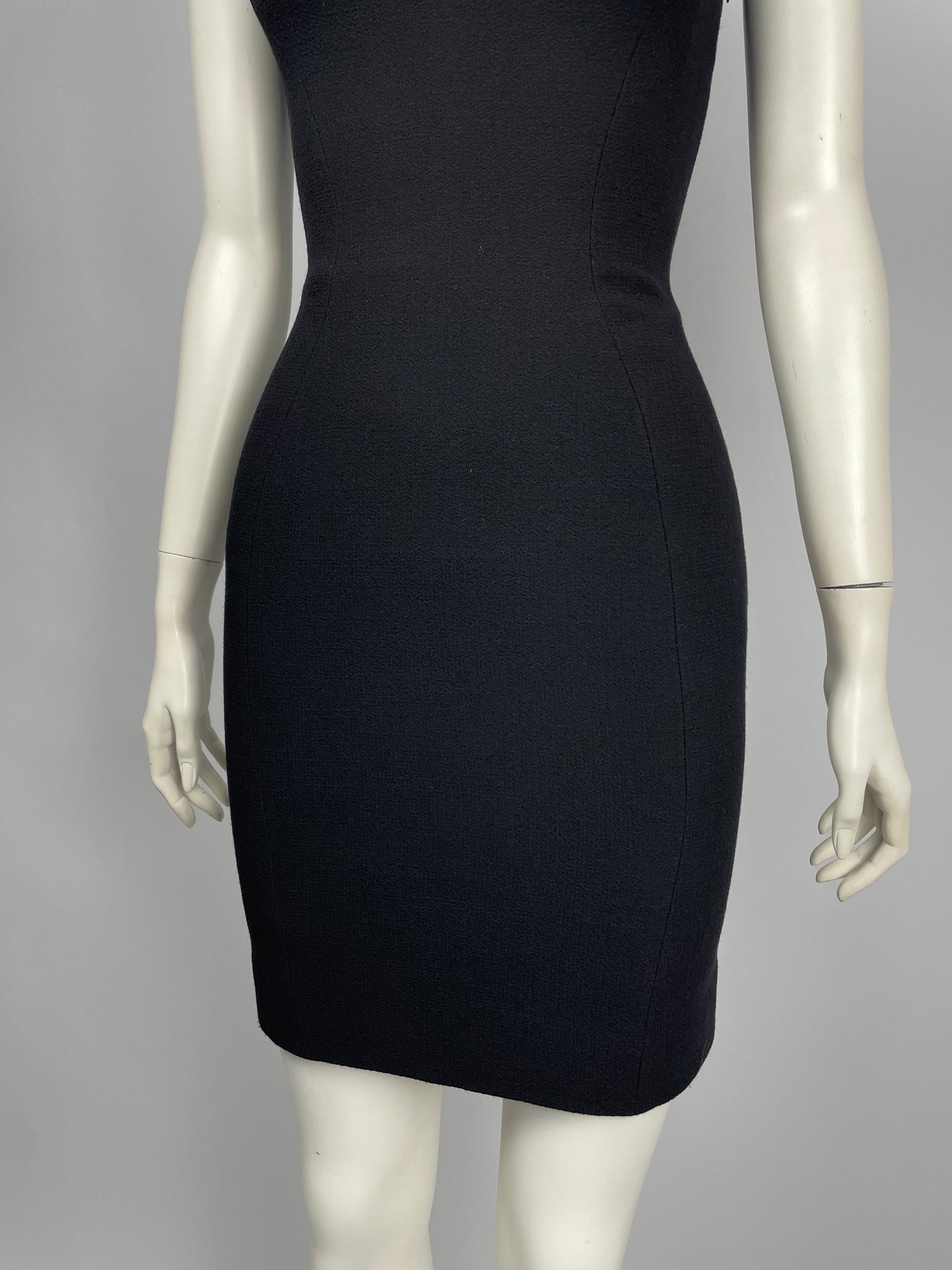 Gianni Versace Couture F/W 1995 wool dress.