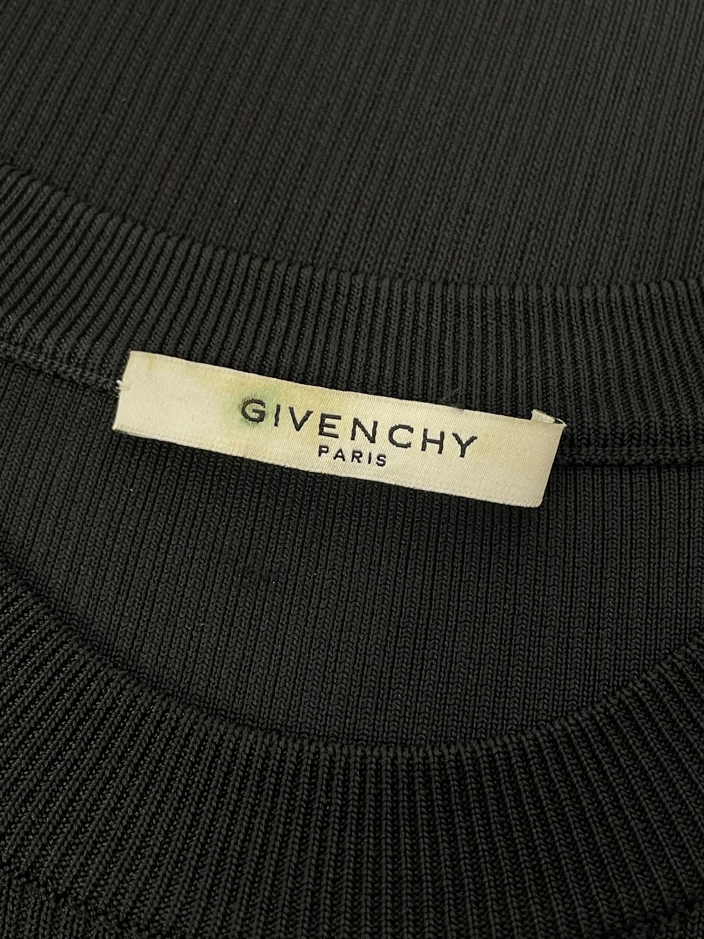 Givenchy S/S 2017 ruffles knit dress