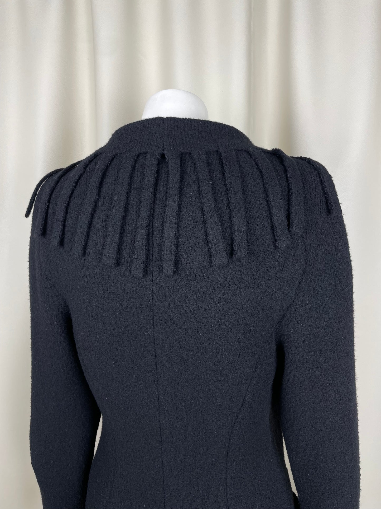 Thierry Mugler Fringes Wool Jacket (L)