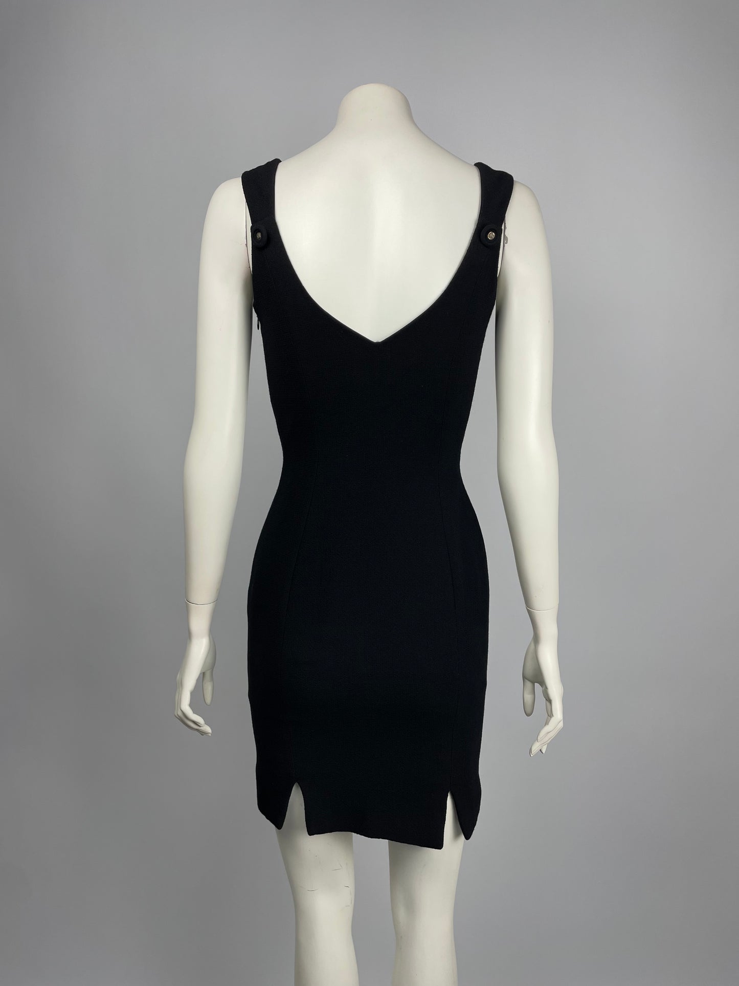 Gianni Versace Couture F/W 1995 wool dress.