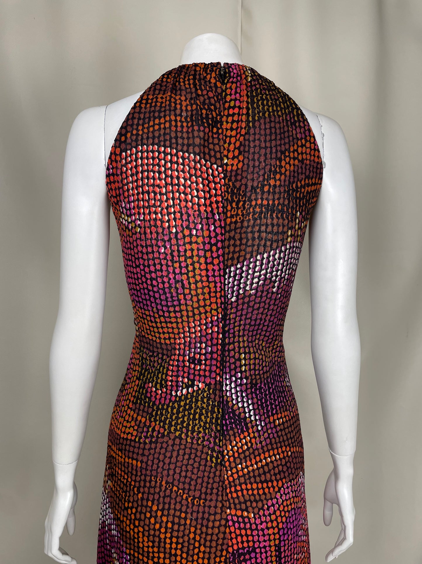 Miss Dior 1970’s Floral Dots Dress (M)