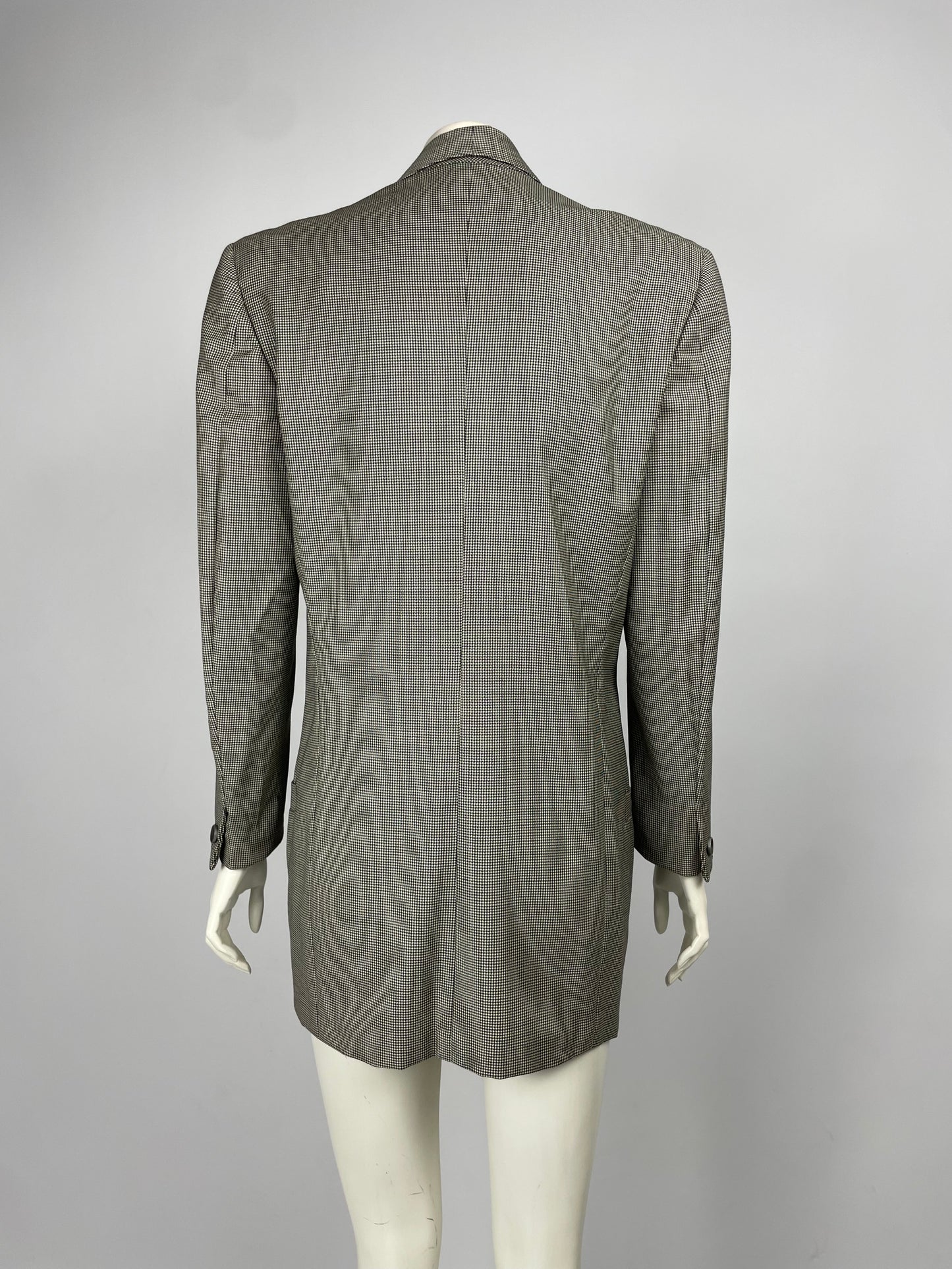 Gianni Versace F/W 1990 Houndstooth Blazer
