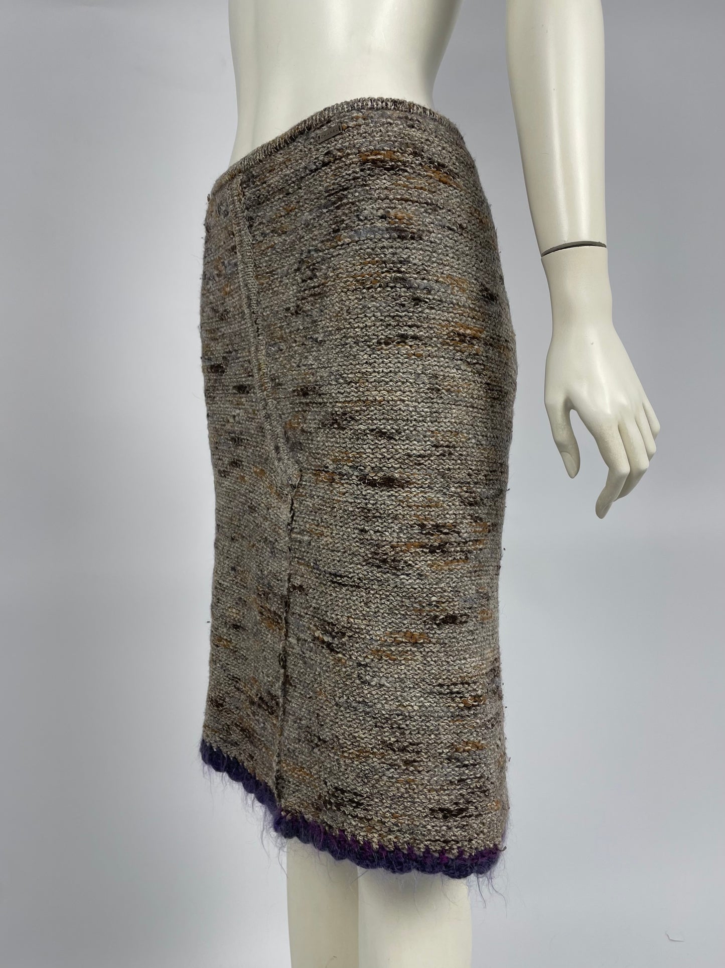 Chanel F/W 1999 tweed skirt