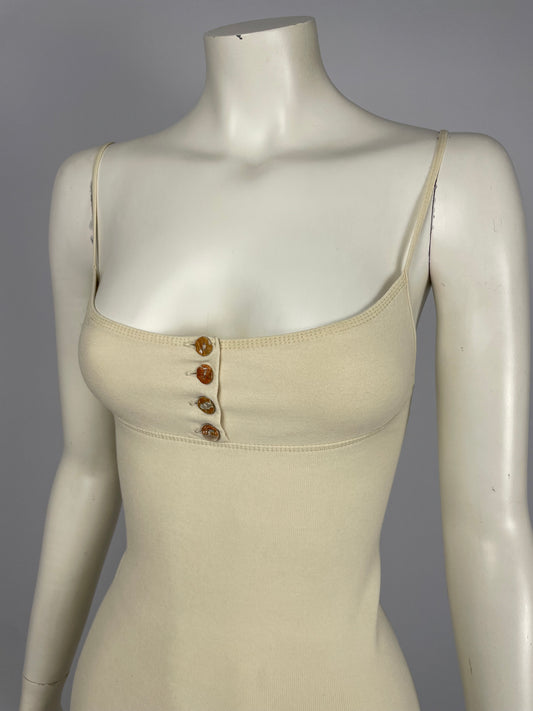 Plein Sud S/S 1993 tie mini dress.