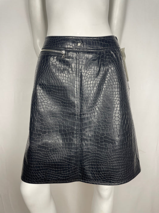 Courrèges 90’s Faux Croco Skirt (S)