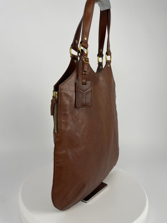 Saint Laurent by Tom Ford 2000's brown bag