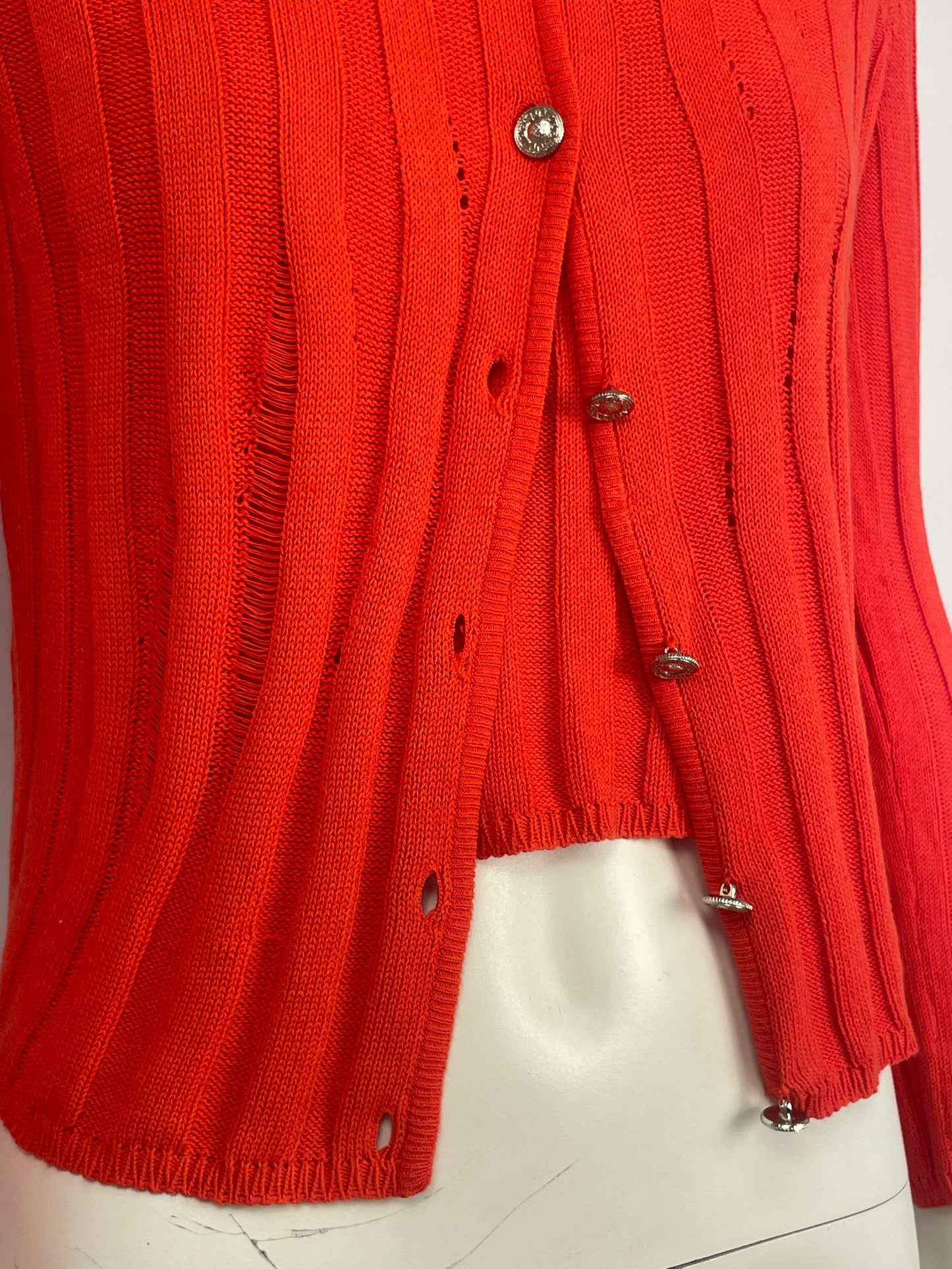 Gianni Versace 2000’s red twin set