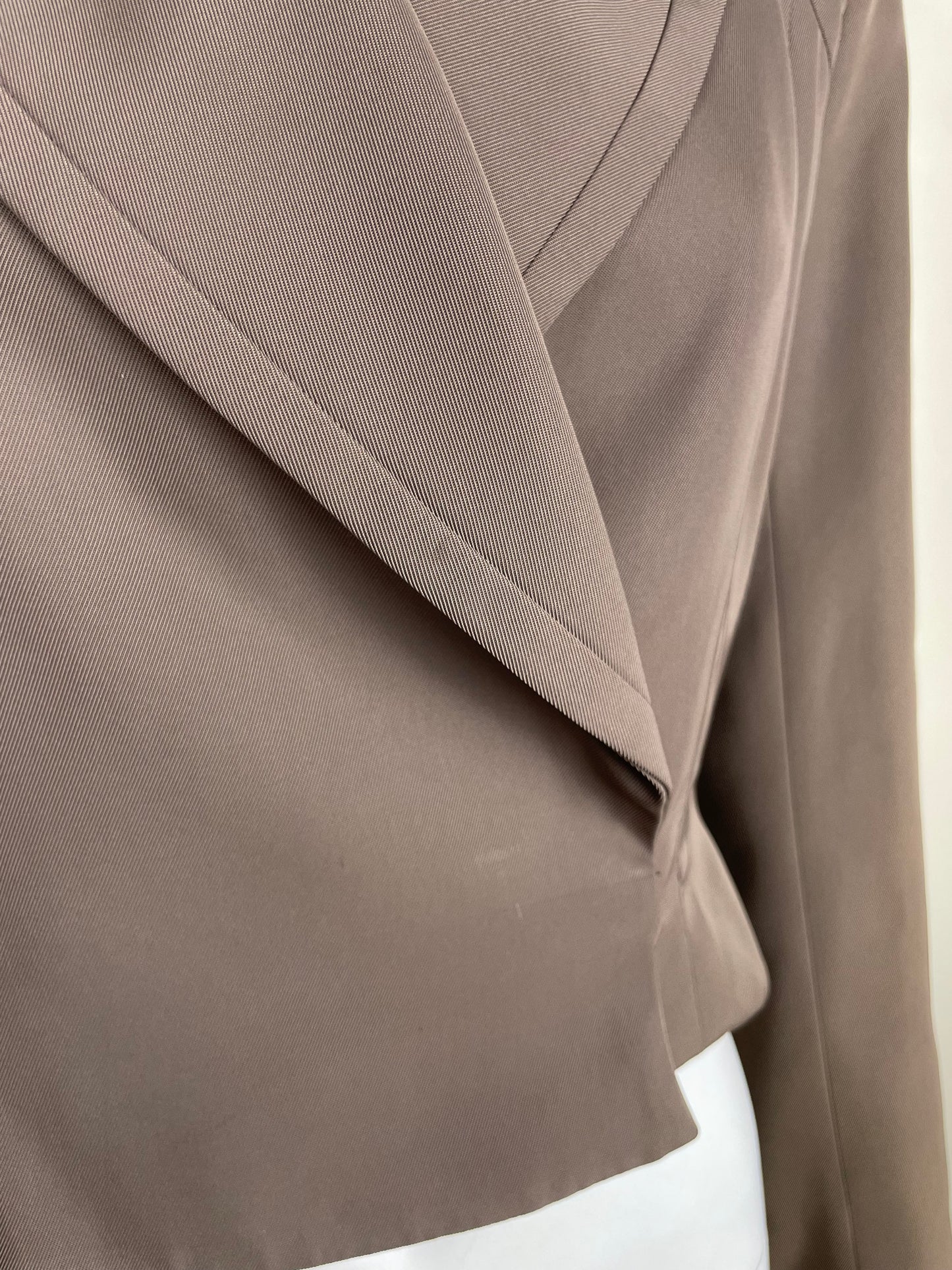 Yves Saint Laurent by Tom Ford S/S 2001 Cropped Blazer (M)