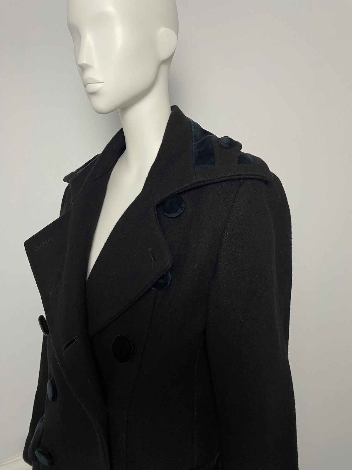 Dolce & Gabbana early 1990's double breasted coat